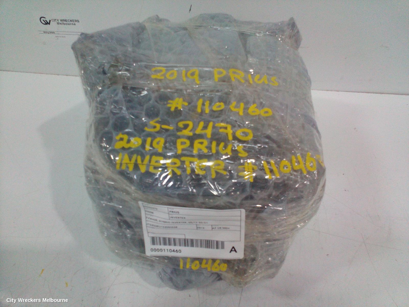 TOYOTA PRIUS INVERTER, ZVW40R, HYBRID INVERTER, 05/2012 - 03/2021