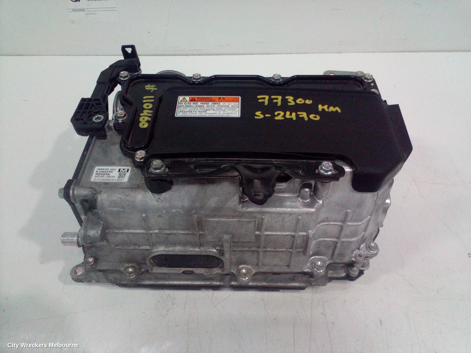 TOYOTA PRIUS INVERTER, ZVW40R, HYBRID INVERTER, 05/2012 - 03/2021