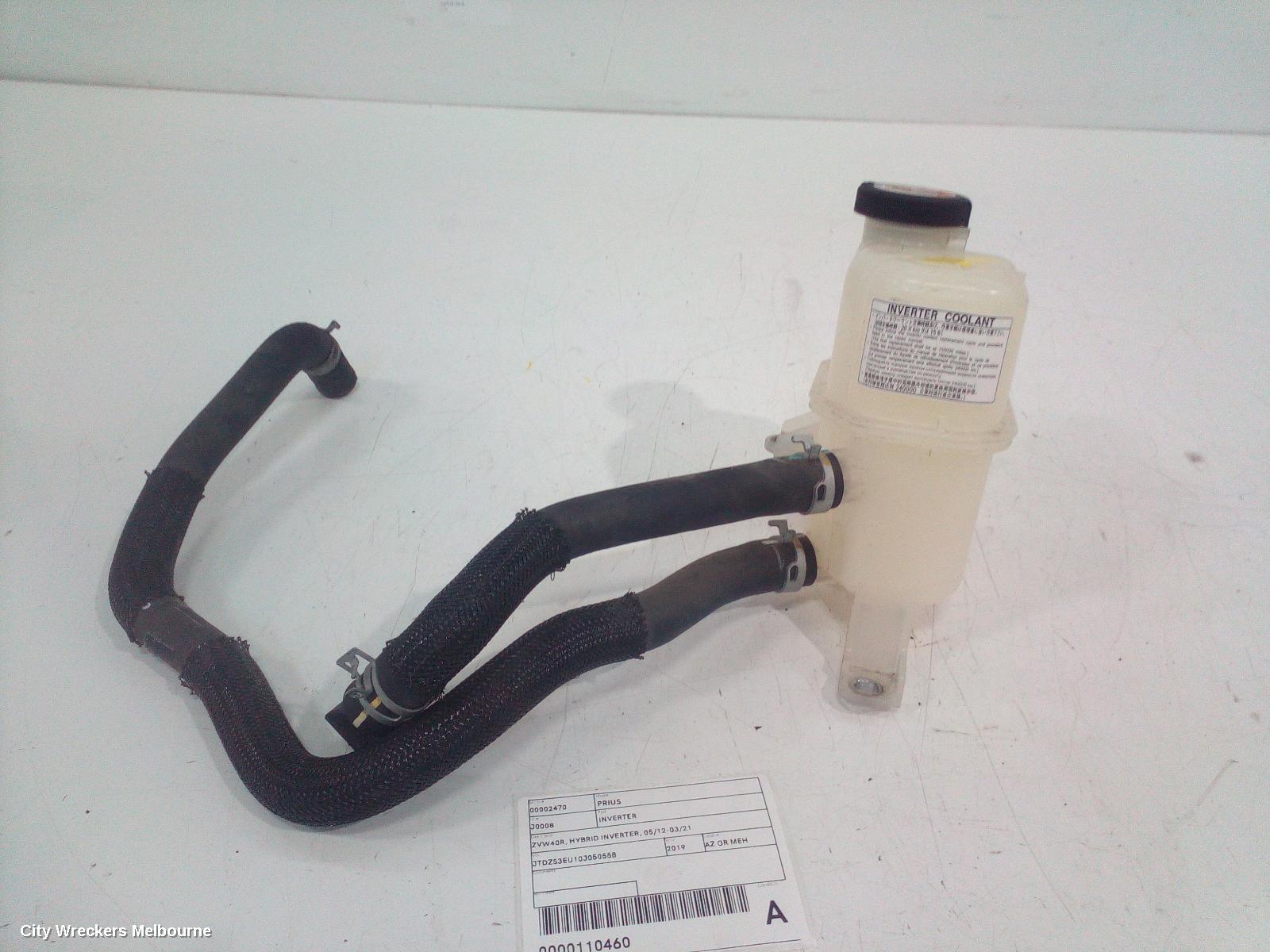 TOYOTA PRIUS INVERTER, ZVW40R, HYBRID INVERTER, 05/2012 - 03/2021