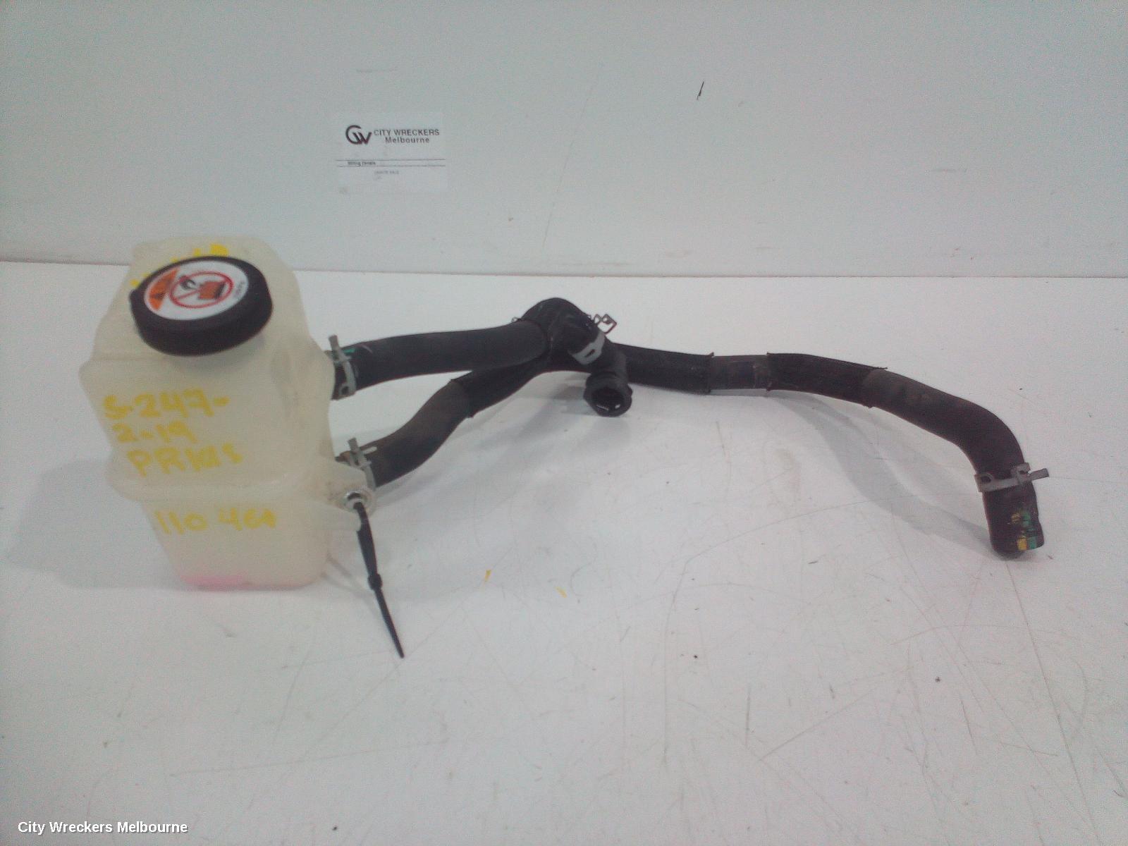 TOYOTA PRIUS OVERFLOW BOTTLE, ZVW40R, PRIUS V, INVERTER TYPE, 05/2012 - 03/2021