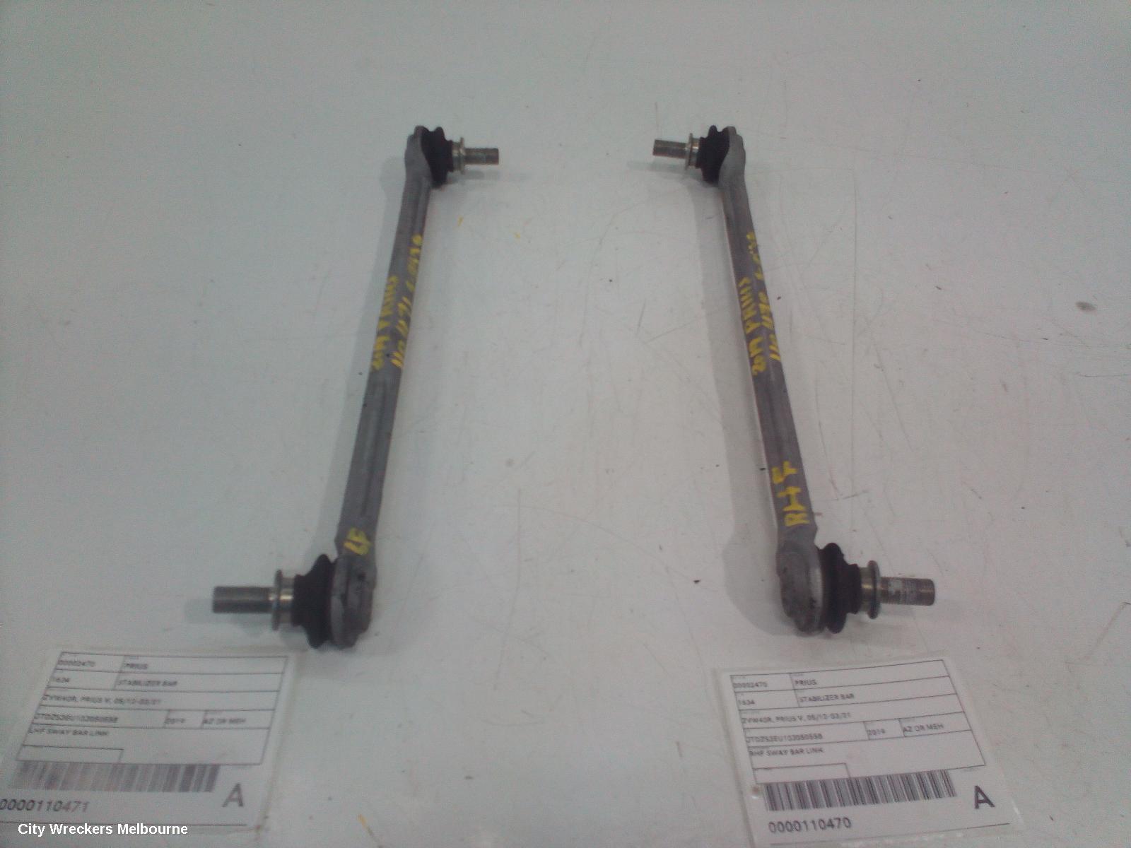 TOYOTA PRIUS STABILISER BAR, ZVW40R, PRIUS V, 05/2012 - 11/2022