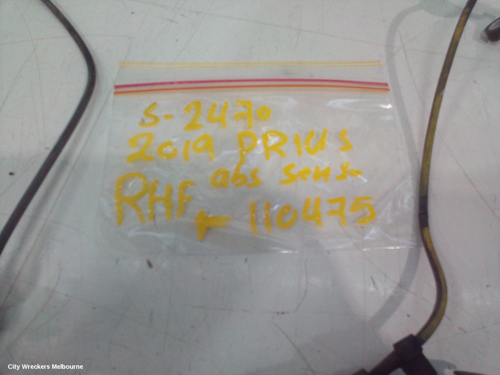 TOYOTA PRIUS ABS SENSOR, ZVW40R, PRIUS V, 05/2012 - 11/2022