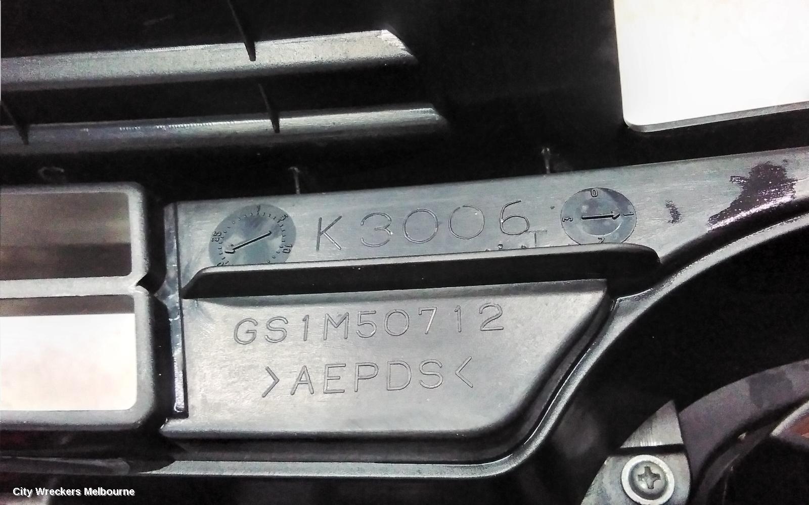 MAZDA 6 GRILLE, RADIATOR GRILLE, GH, LIMITED/CLASSIC/TOURING, 03/2010 - 11/2012