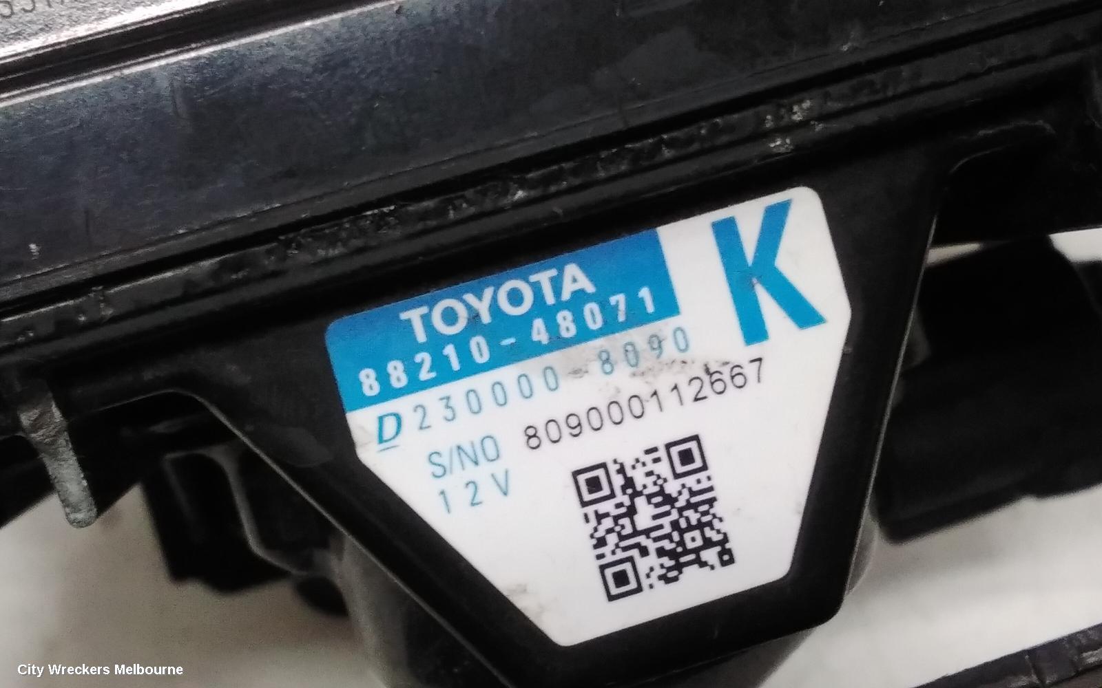 TOYOTA PRIUS, ZVW40R, PRIUS V, 05/2012 - 11/2022, 88210-48071 ~ RADAR SENSOR: 110486