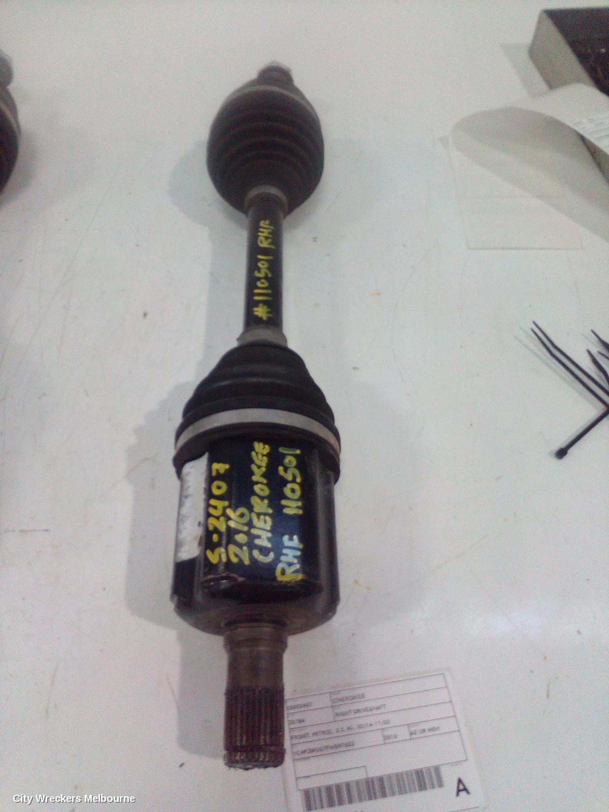 JEEP CHEROKEE RIGHT DRIVESHAFT, FRONT, PETROL, 3.2, KL, 02/2014 - 11/2022