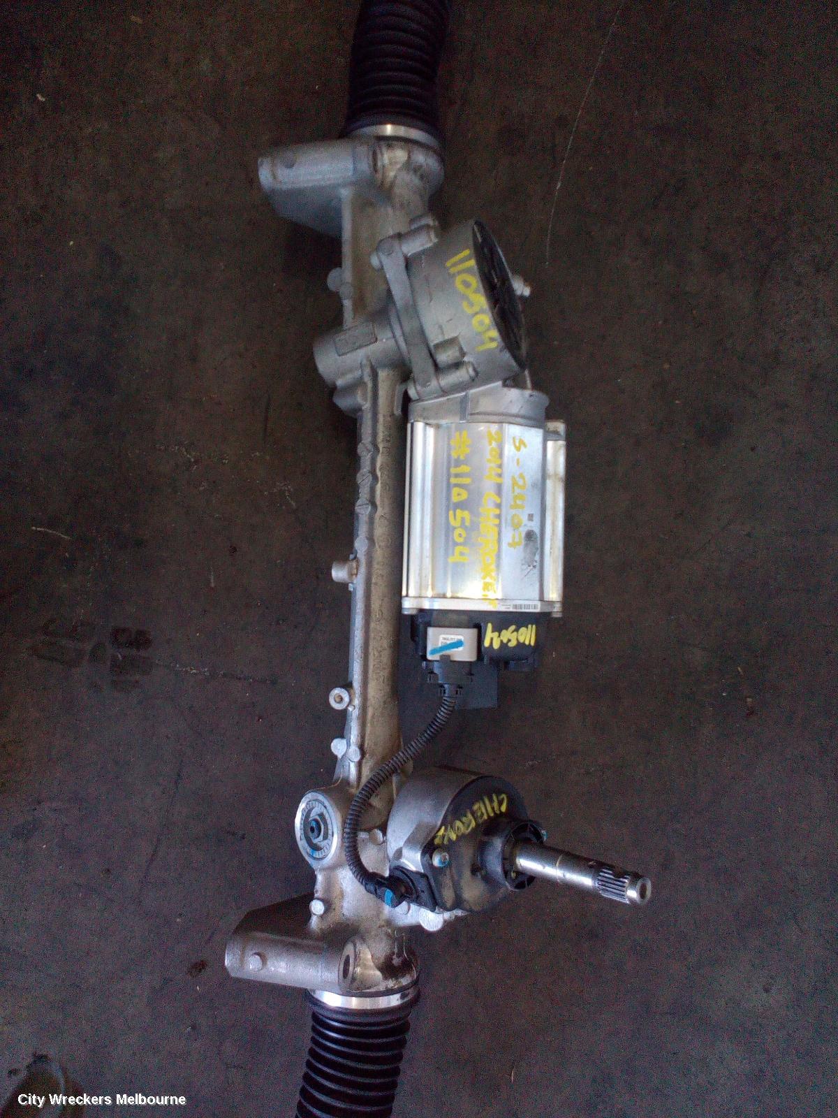 JEEP CHEROKEE STEERING BOX/RACK, KL, 2.4/3.2, PETROL, 02/2014 - 03/2018