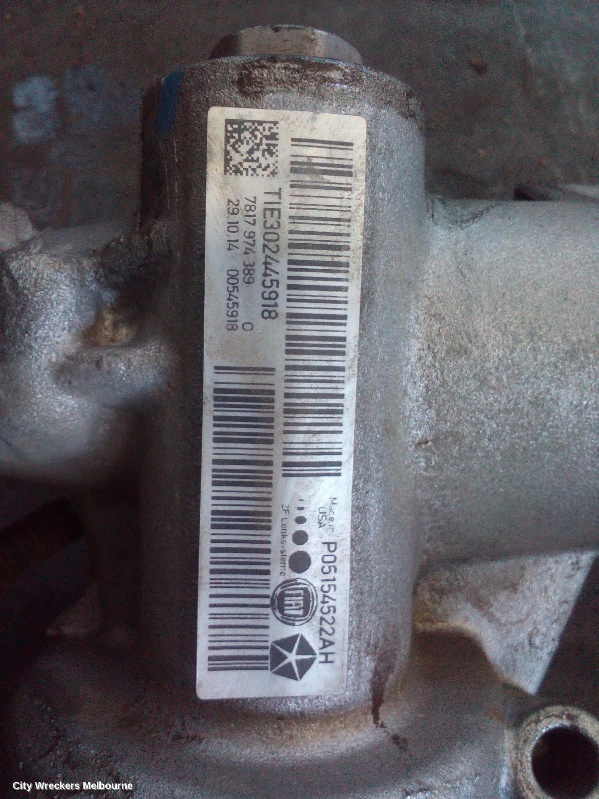 JEEP CHEROKEE STEERING BOX/RACK, KL, 2.4/3.2, PETROL, 02/2014 - 03/2018