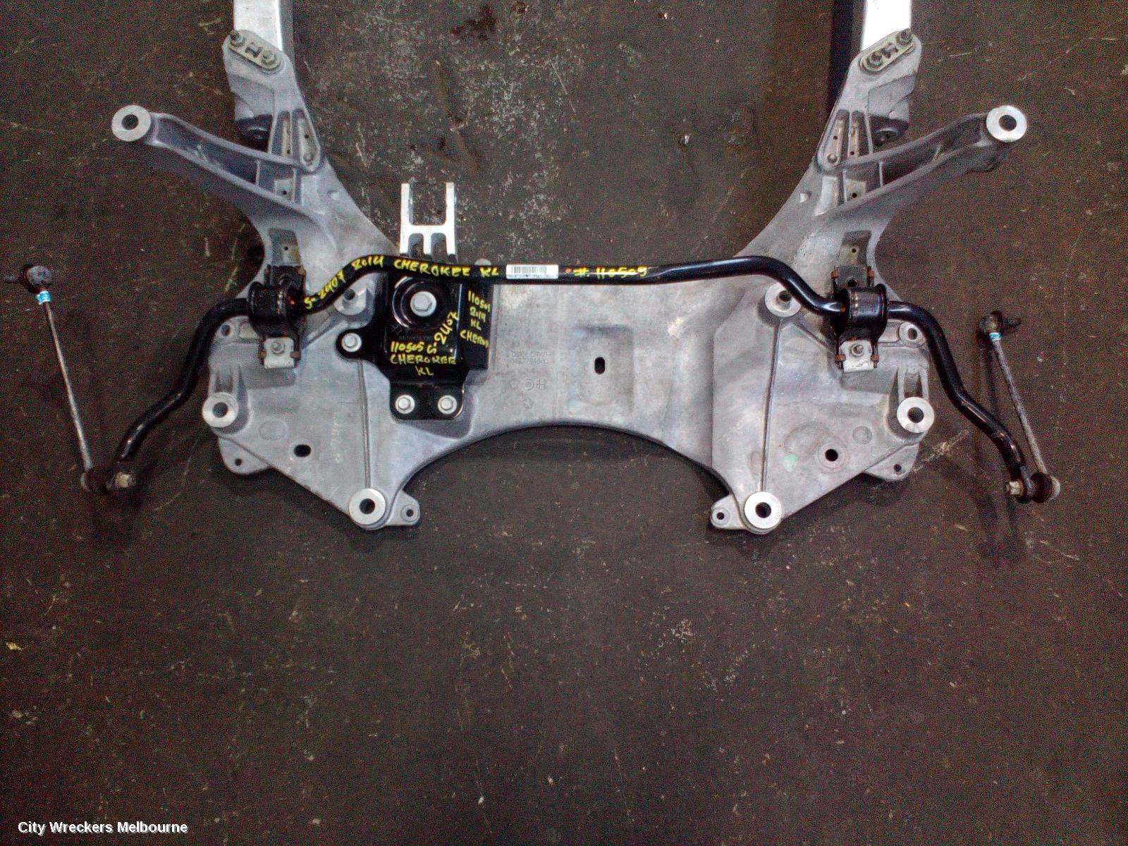 JEEP CHEROKEE FRT XMEMBER/CRADLE, CROSSMEMBER, KL, 02/2014 - 11/2022