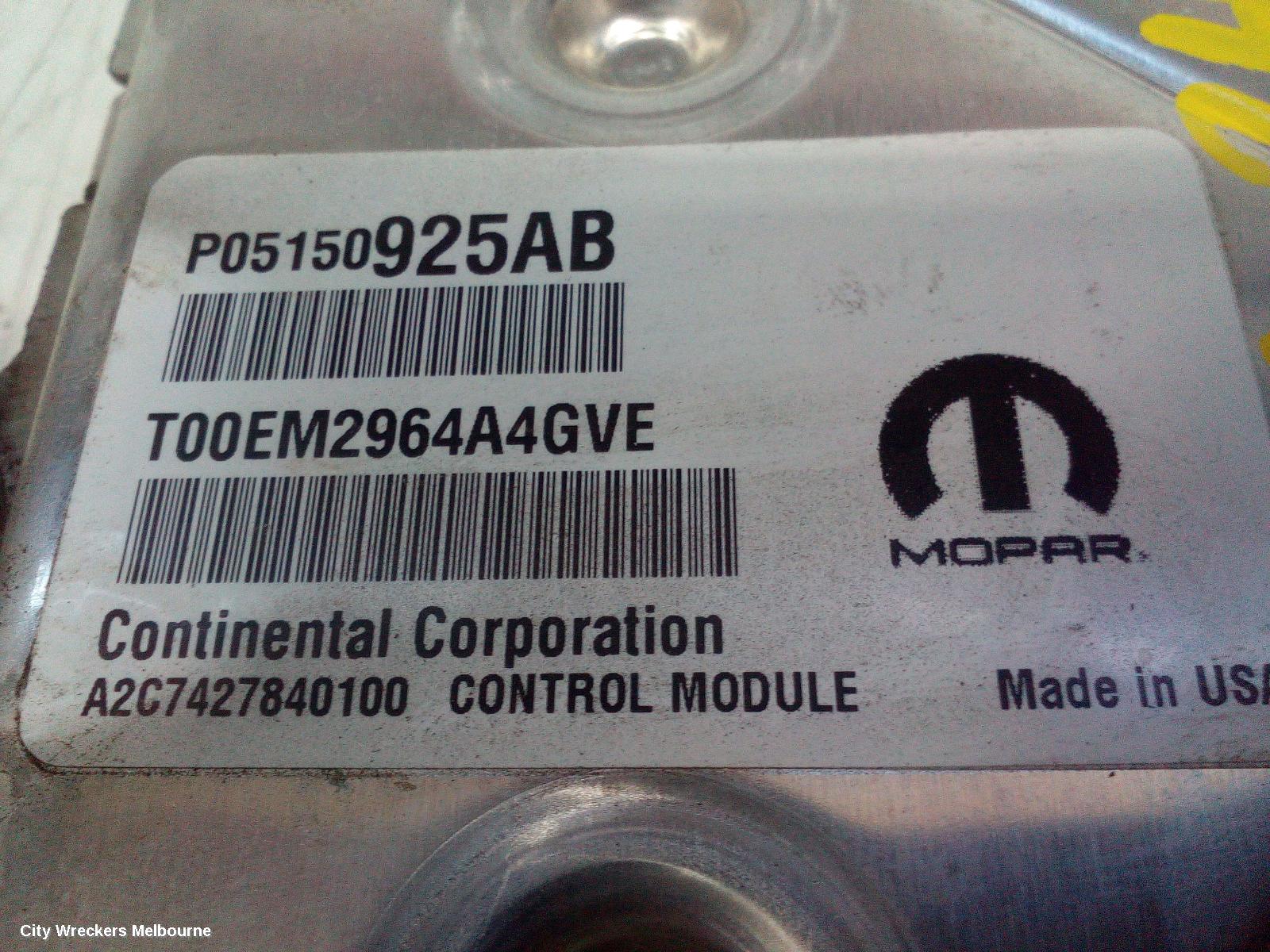 JEEP CHEROKEE ECU, ENGINE ECU, 3.2, PETROL, ECU ONLY, KL, 02/2014 - 11/2022