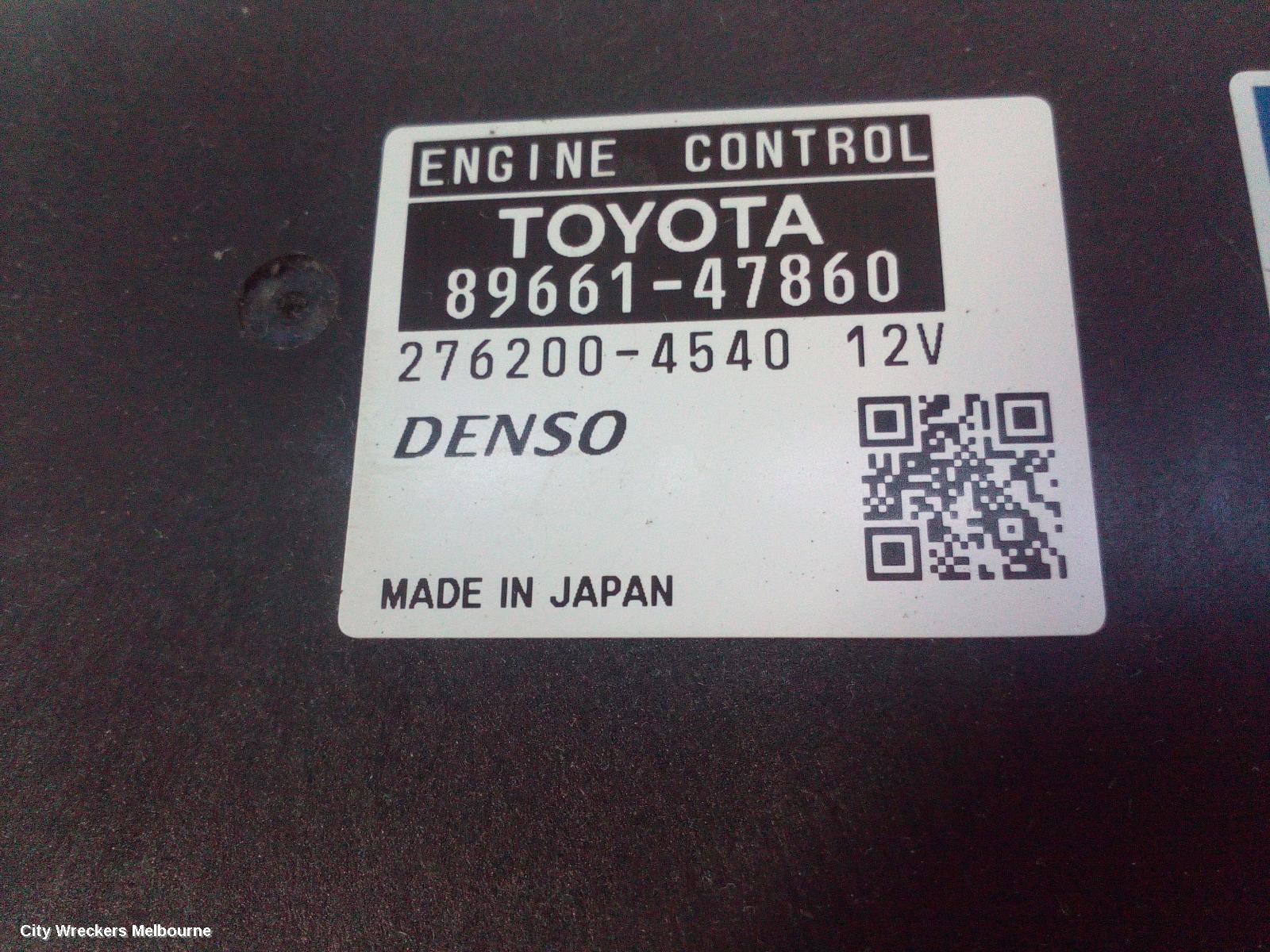 TOYOTA PRIUS ECU, ZVW40R, PRIUS V, 05/2012 - 11/2022