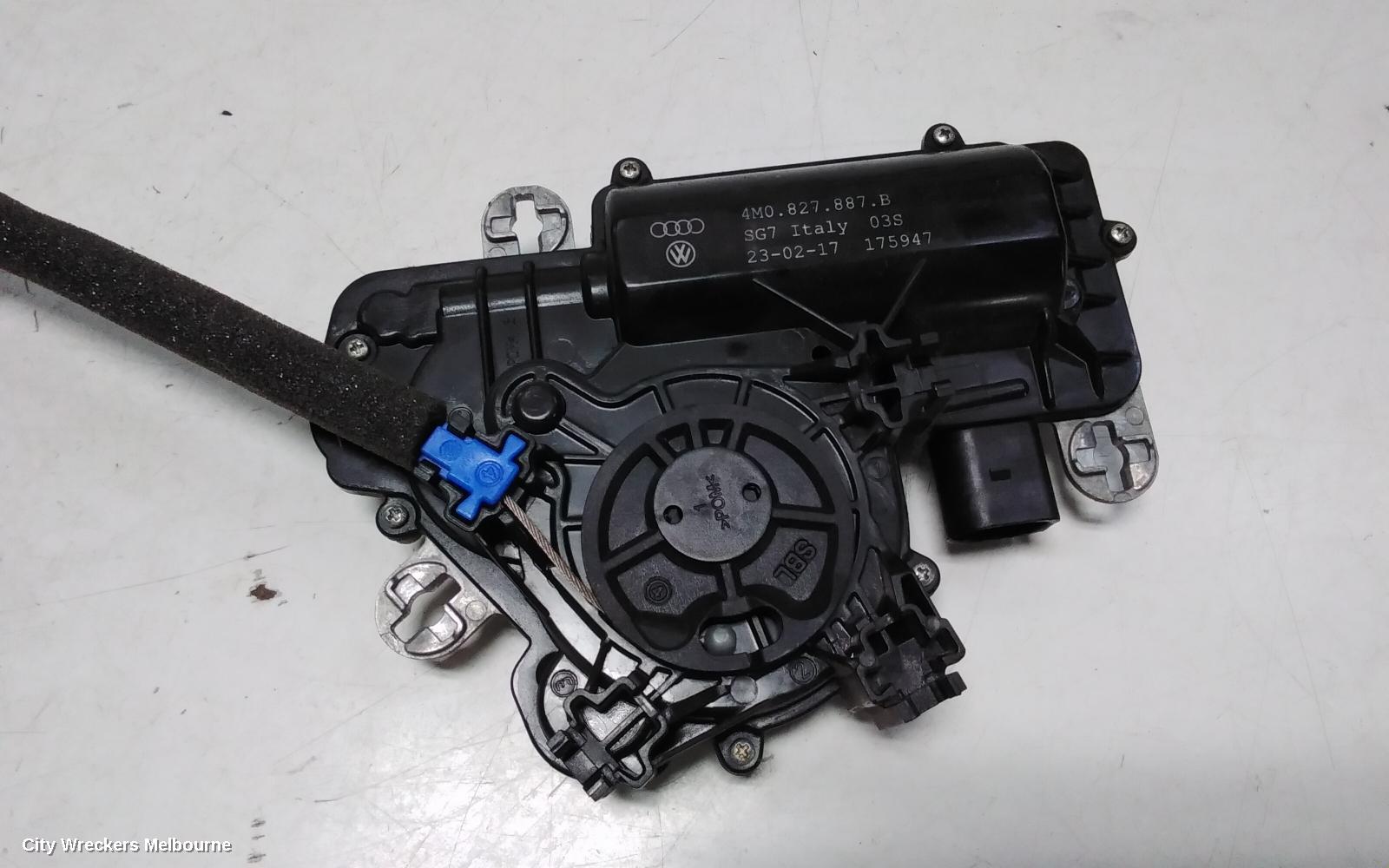 AUDI Q7 DOOR/BOOT/GATE LOCK, TAILGATE LOCK, 4M, 09/2015 ONWARDS