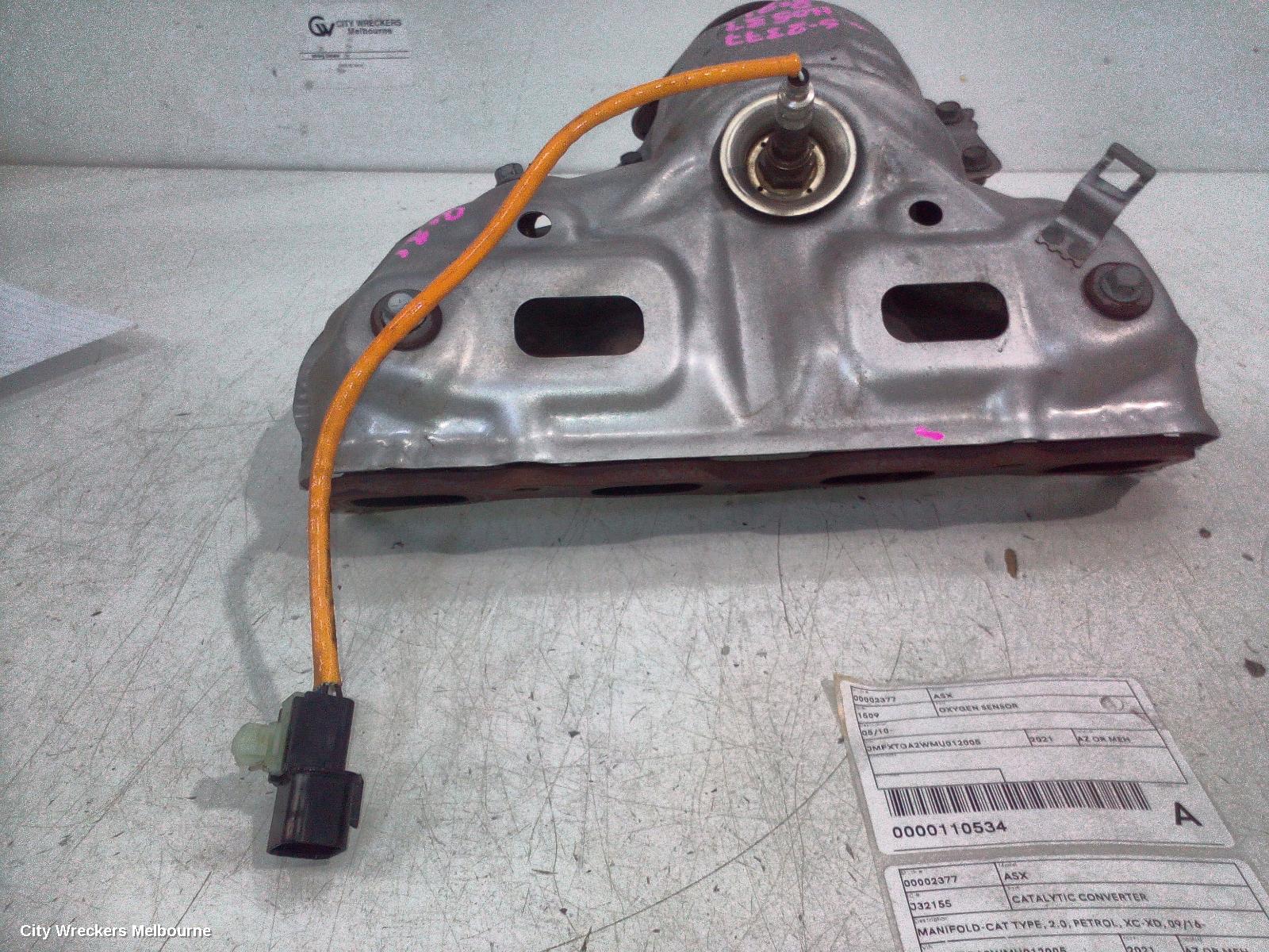MITSUBISHI ASX OXYGEN SENSOR, 05/2010 ONWARDS