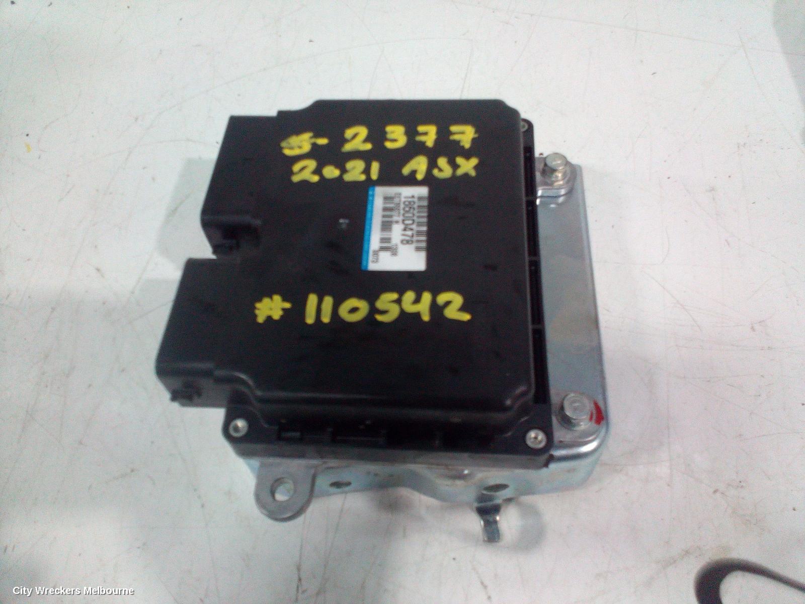 MITSUBISHI ASX ECU, ENGINE ECU, PETROL, AUTO T/M, ECU ONLY, XB-XD, 07/2012 ONWARDS