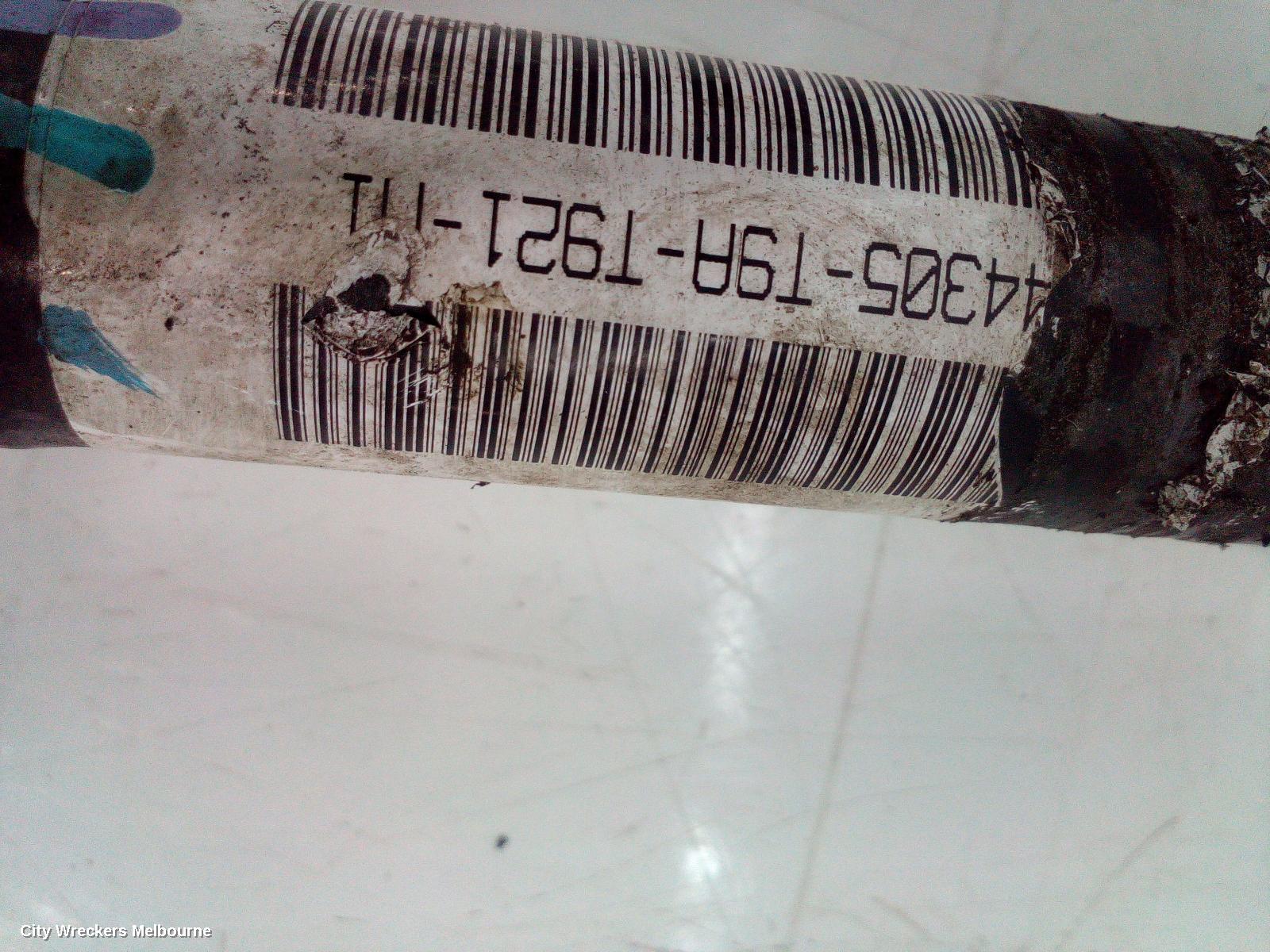 HONDA JAZZ RIGHT DRIVESHAFT, MANUAL T/M, GF/GK, 07/2014 - 12/2020