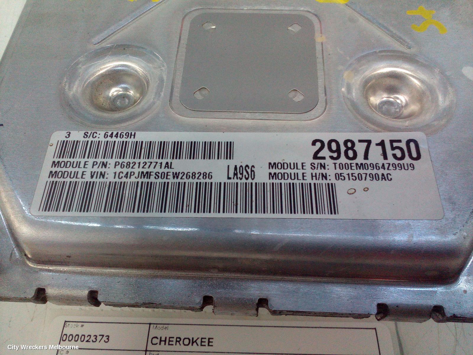 JEEP CHEROKEE ECU, ENGINE ECU, 3.2, PETROL, ECU ONLY, KL, 02/2014 - 11/2022