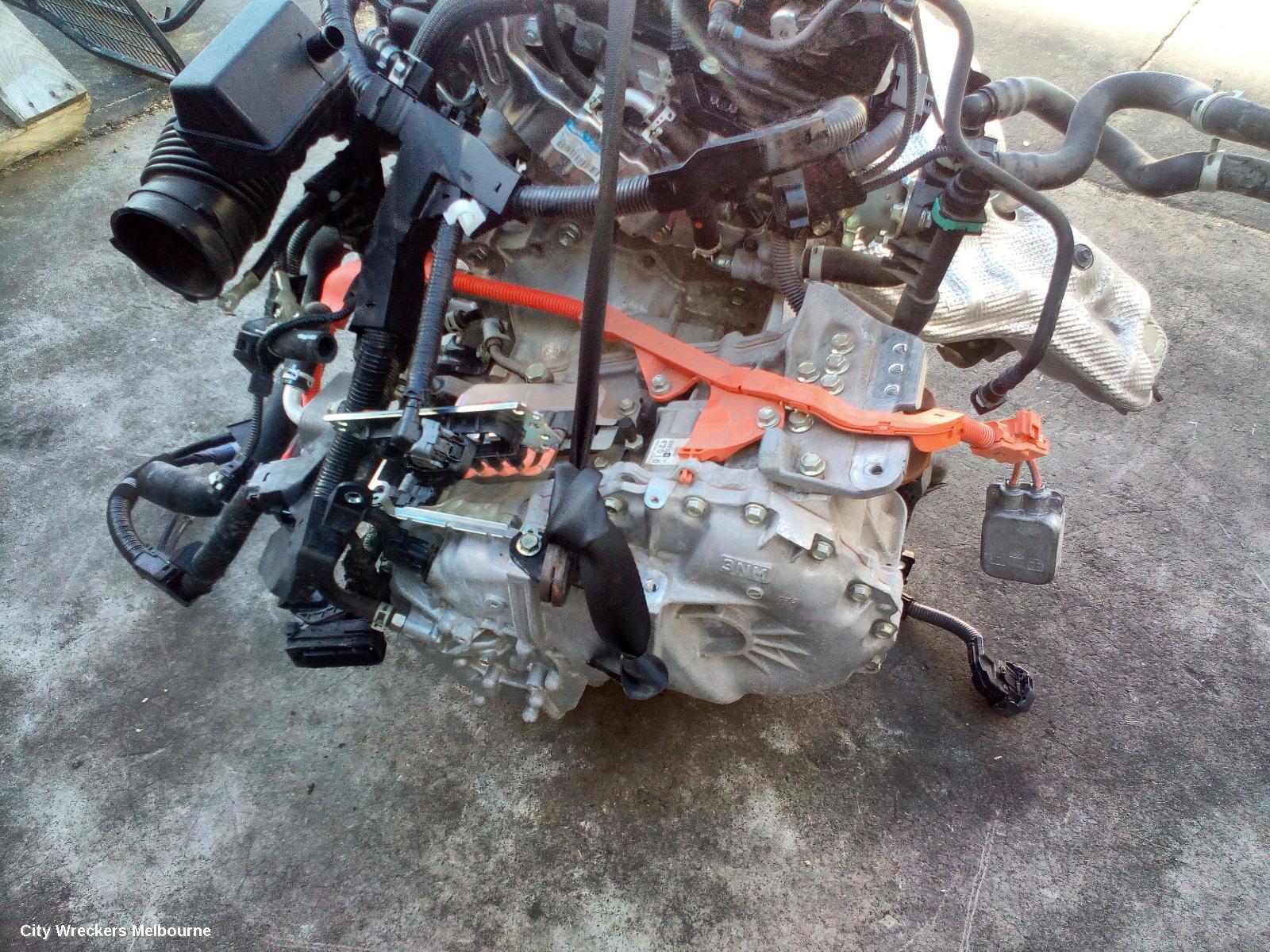 TOYOTA RAV4 TRANS/GEARBOX, AUTO, AWD, PETROL, 2.5, A25A-FXS, HYBRID, AXAH54R, XA50, 11/2018 ONWARDS