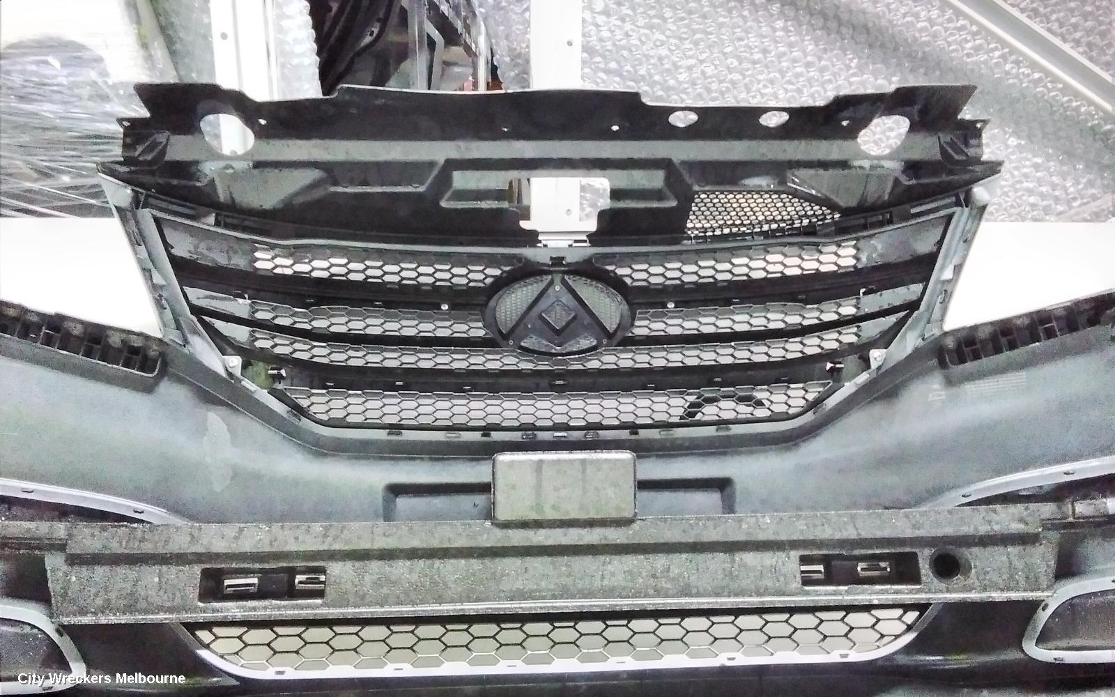 LDV G10 FRONT BUMPER, SV7A, WAGON, BUMPER BAR, W/ HEADLAMP WASHER JET TYPE, 04/2015 - 08/2022
