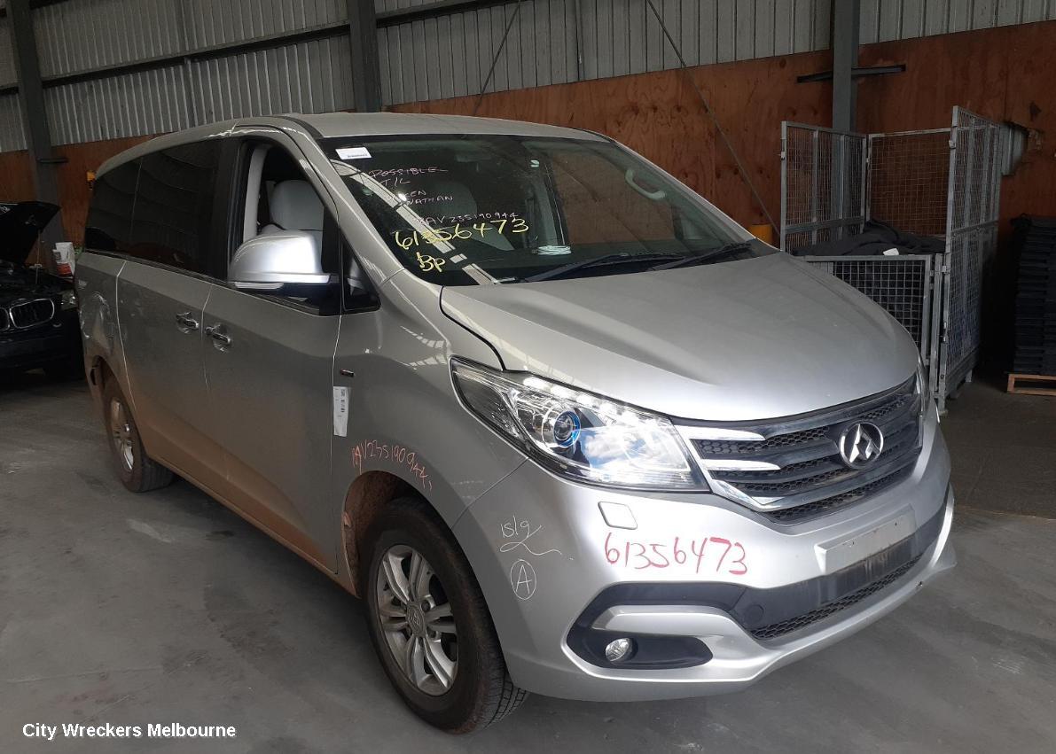 LDV G10 FRONT BUMPER, SV7A, WAGON, BUMPER BAR, W/ HEADLAMP WASHER JET TYPE, 04/2015 - 08/2022