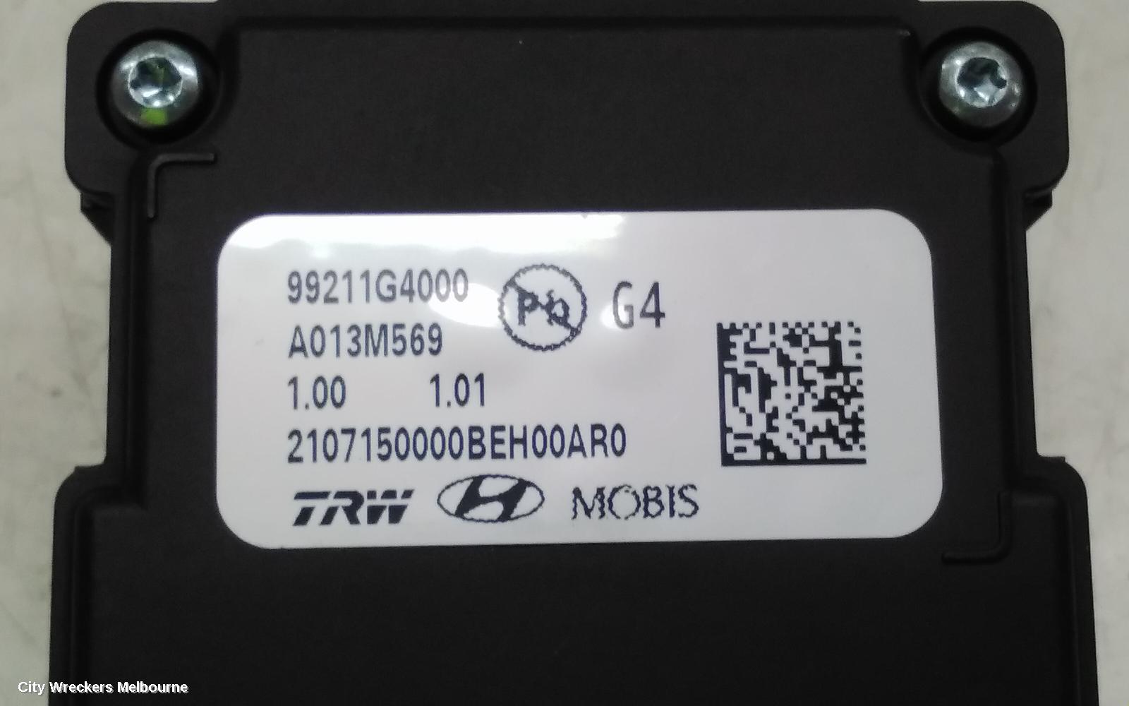 HYUNDAI I30, PD, HATCH, 03/2017 ONWARDS, FRONT CAMERA PN: 99211G4000: 110607