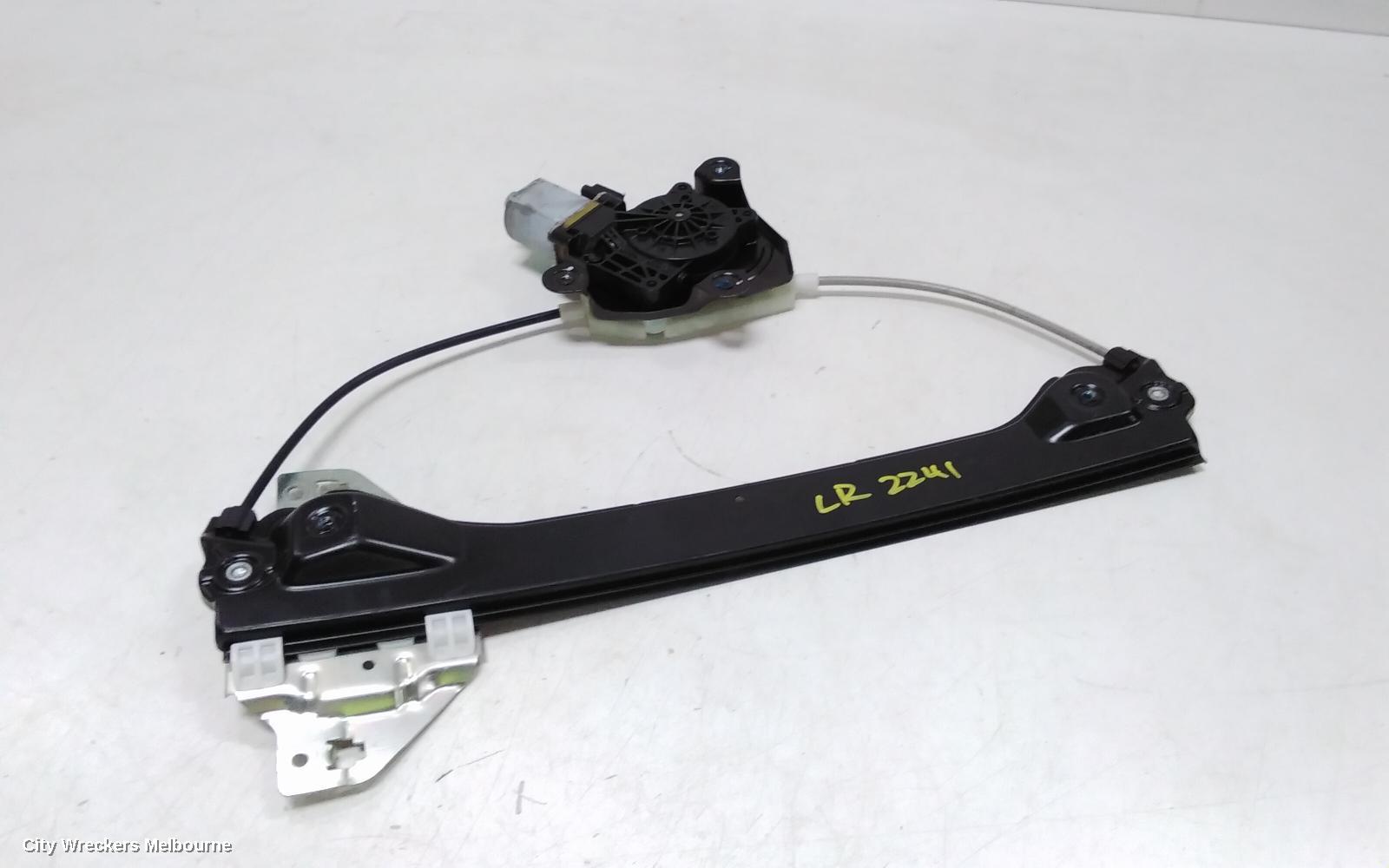 MG GS LEFT REAR WND REG/MOTOR, SAS2, 09/2016 - 08/2019