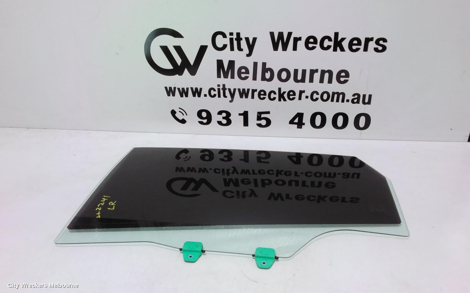 MG GS LEFT REAR DOOR WINDOW, SAS2, 09/2016 - 08/2019