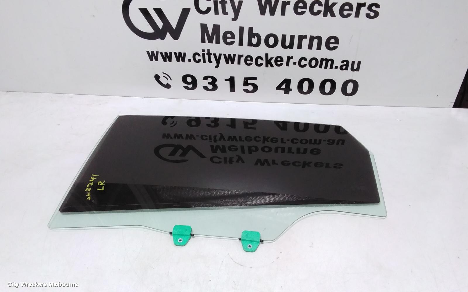 MG GS LEFT REAR DOOR WINDOW, SAS2, 09/2016 - 08/2019