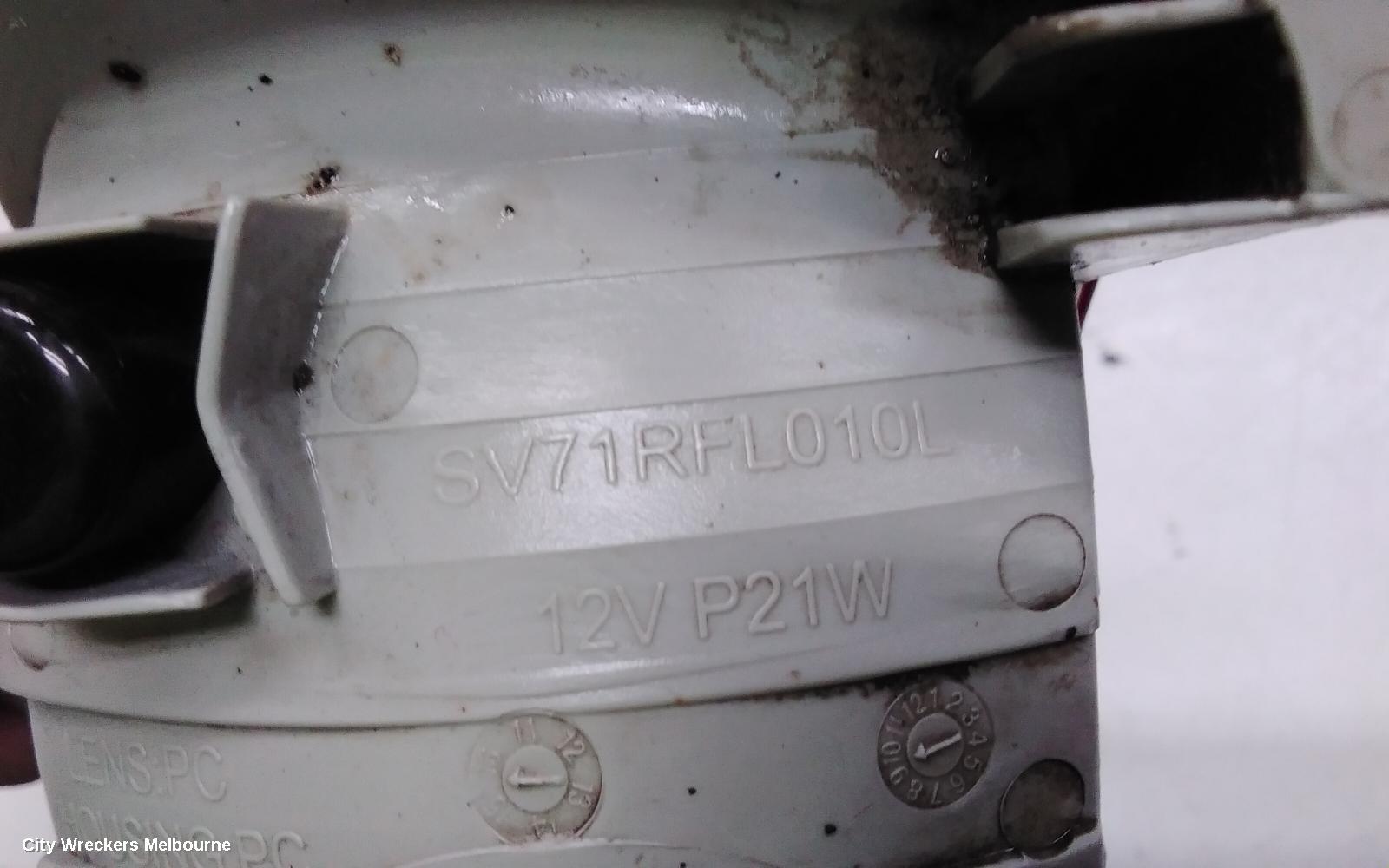 LDV G10 LEFT TAILLIGHT, SV7C, VAN, IN BUMPER REVERSE LIGHT, BARN DOOR TYPE, 04/2015 ONWARDS