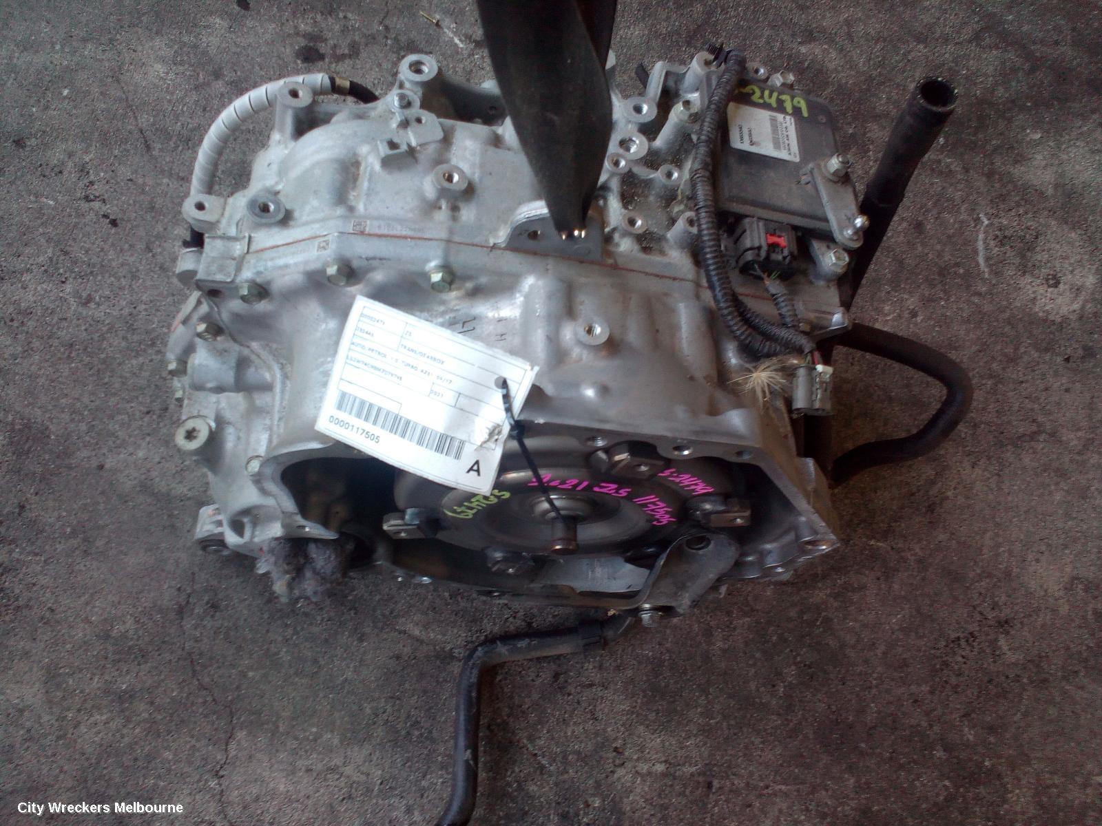 MG ZS TRANS/GEARBOX, AUTO, PETROL, 1.0, TURBO, AZS1, 09/2017 ONWARDS