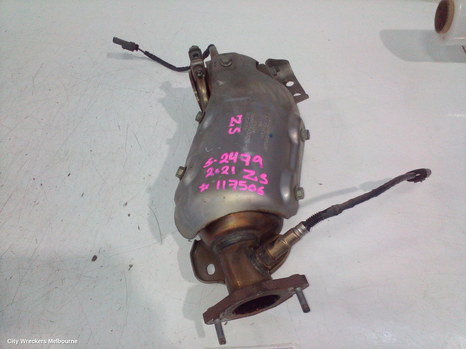 MG ZS CATALYTIC CONVERTER, UNDER CAR-CAT TYPE, 1.0, AZS1, 09/2017 ONWARDS
