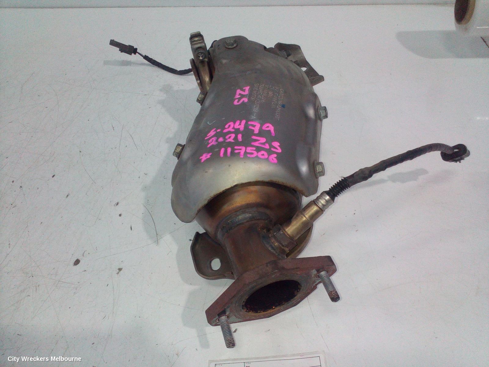 MG ZS CATALYTIC CONVERTER, UNDER CAR-CAT TYPE, 1.0, AZS1, 09/2017 ONWARDS