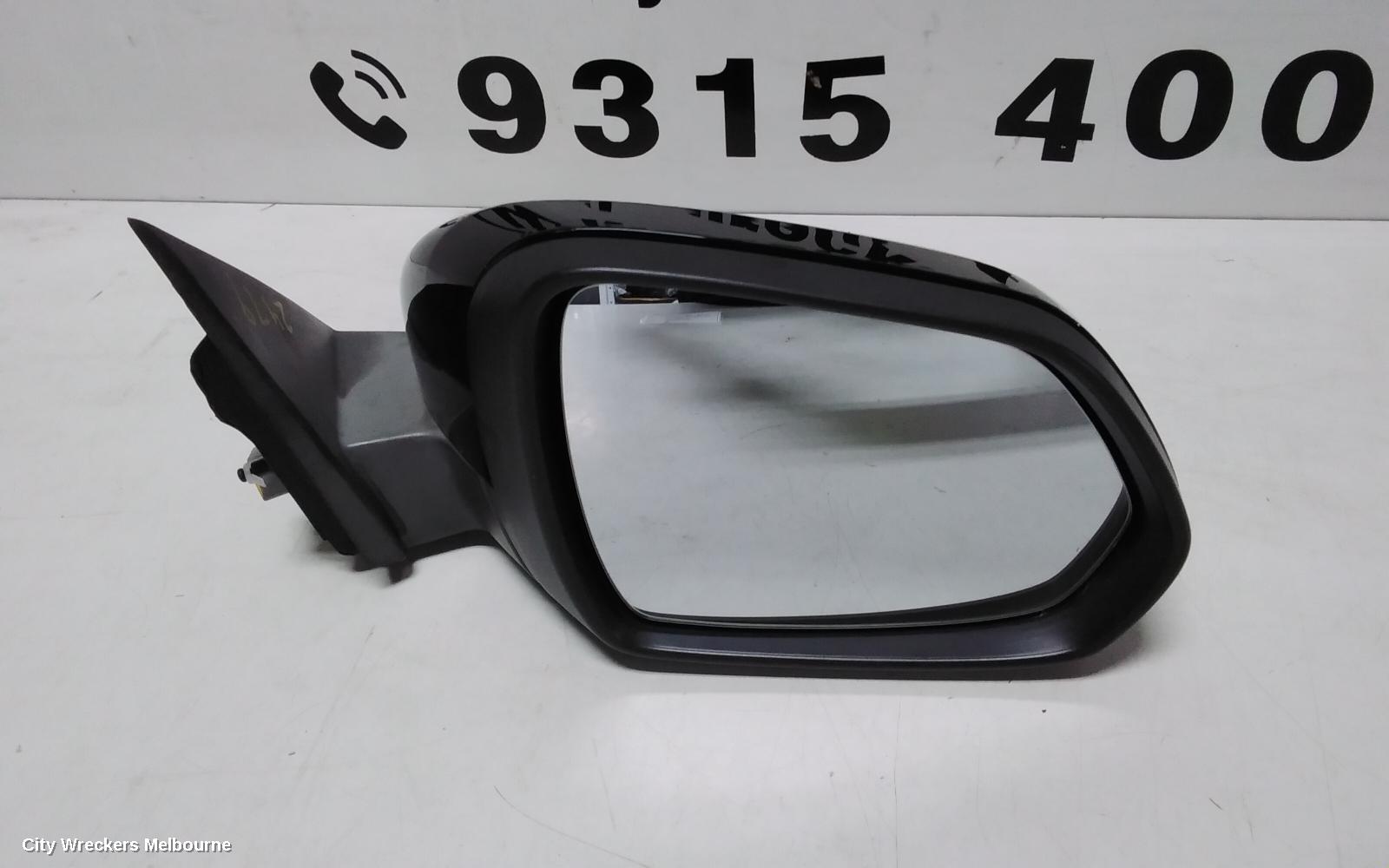 MG ZS RIGHT DOOR MIRROR, POWER, HEATED, BODY COLOUR, NON CAMERA, NON BLIND SPOT TYPE, AZS1, 09/2017 ONWARDS