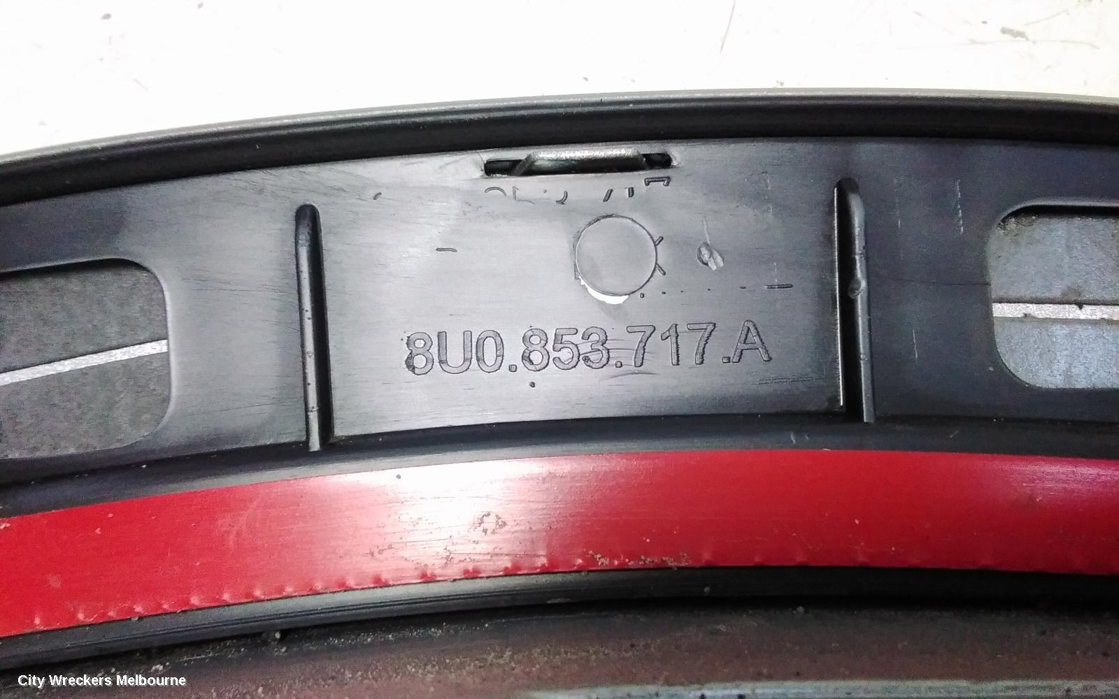 AUDI Q3 WHEEL ARCH FLARE, LH FRONT, 8U, 03/2012 - 12/2018