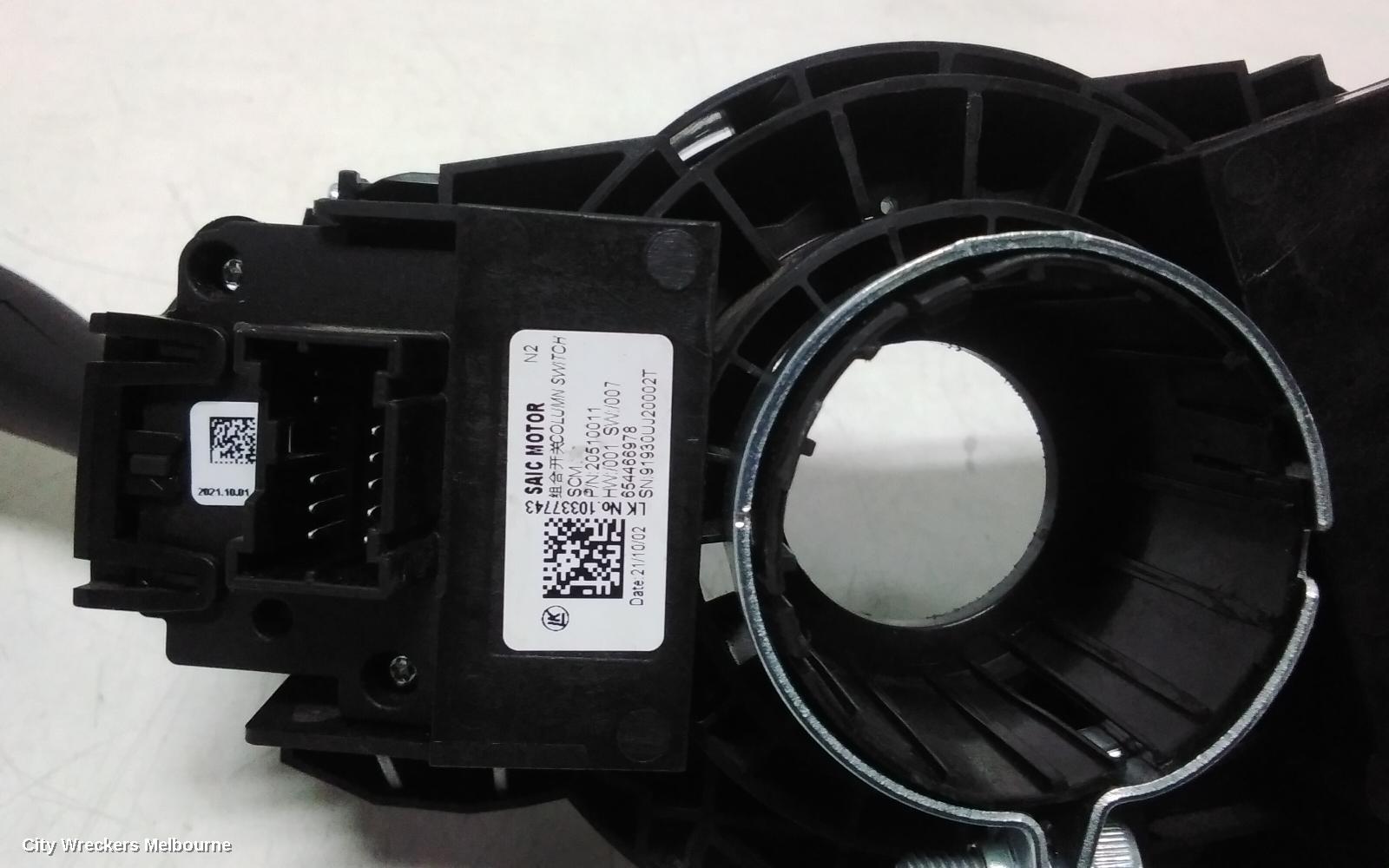 MG ZS COMBINATION SWITCH, COMBINATION SWITCH ASSY, AZS1, 09/2017 ONWARDS