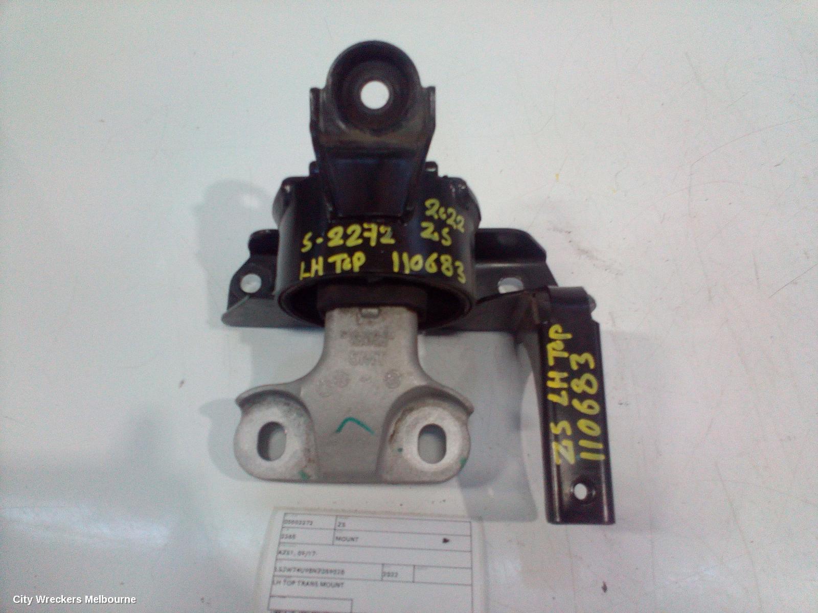 MG ZS MOUNT, TRANSMISSION MOUNT, PETROL, 1.5, AZS1, 09/2017 ONWARDS