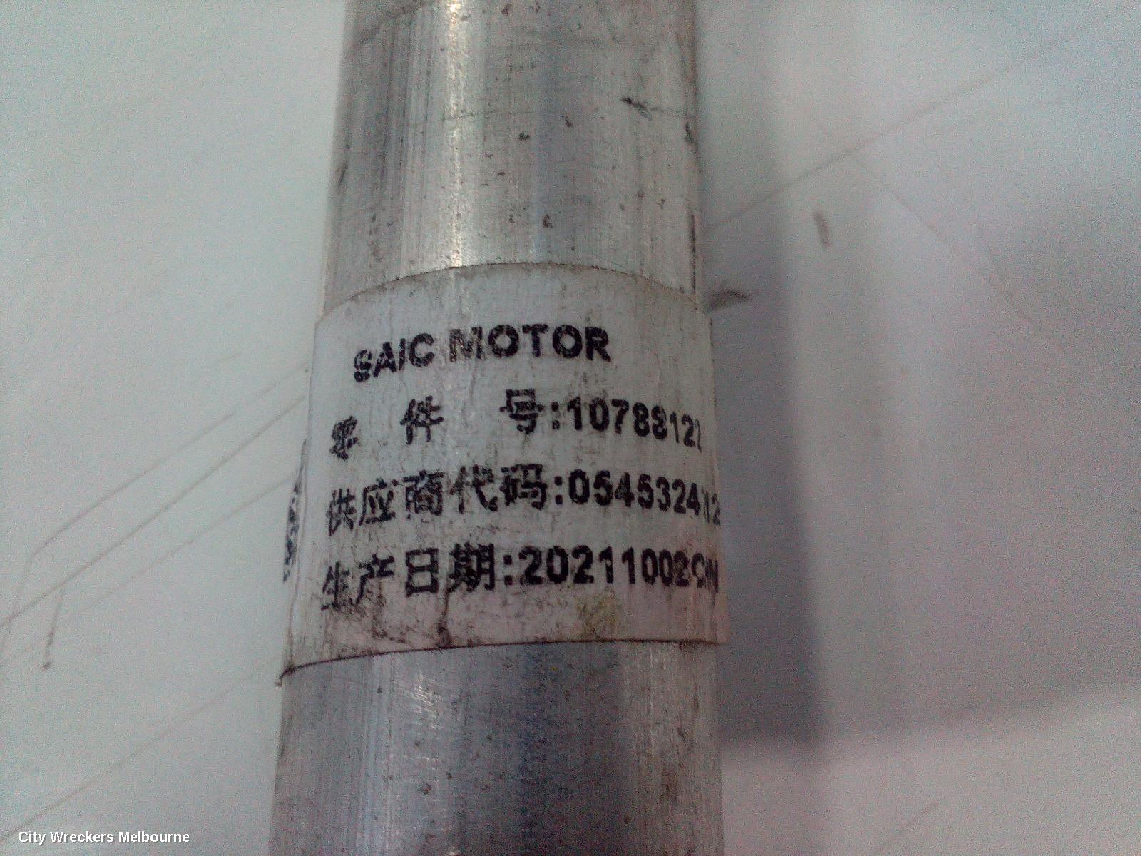 MG ZS A/C HOSES, AZS1, 09/2017 - 06/2025