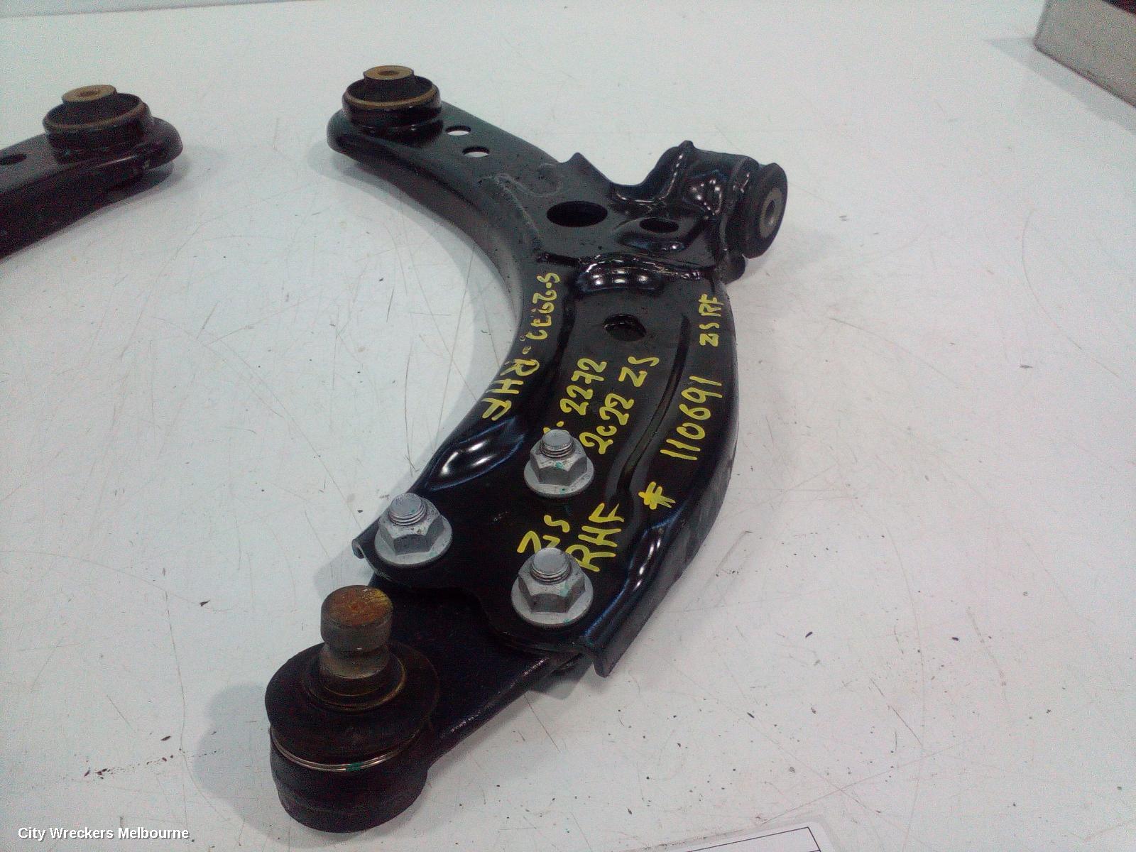 MG ZS RIGHT FRONT LOWER CONTROL ARM, AZS1, 09/2017 - 06/2025