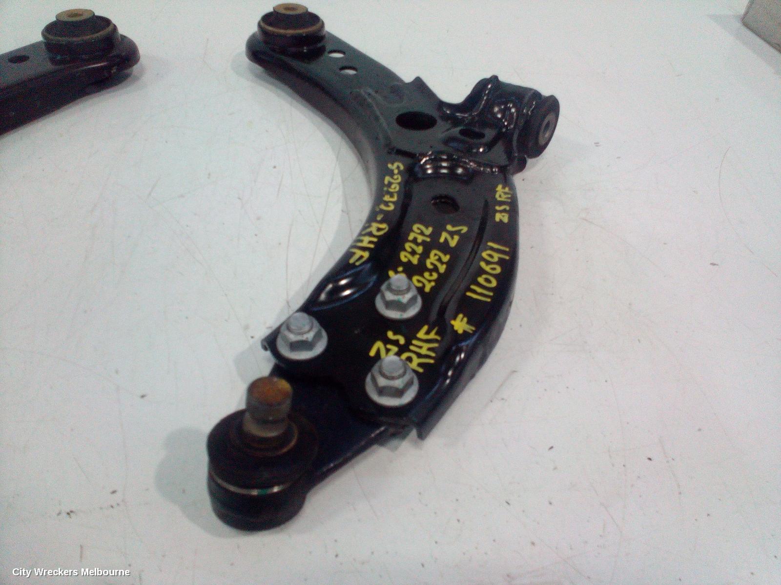 MG ZS RIGHT FRONT LOWER CONTROL ARM, AZS1, 09/2017 - 06/2025