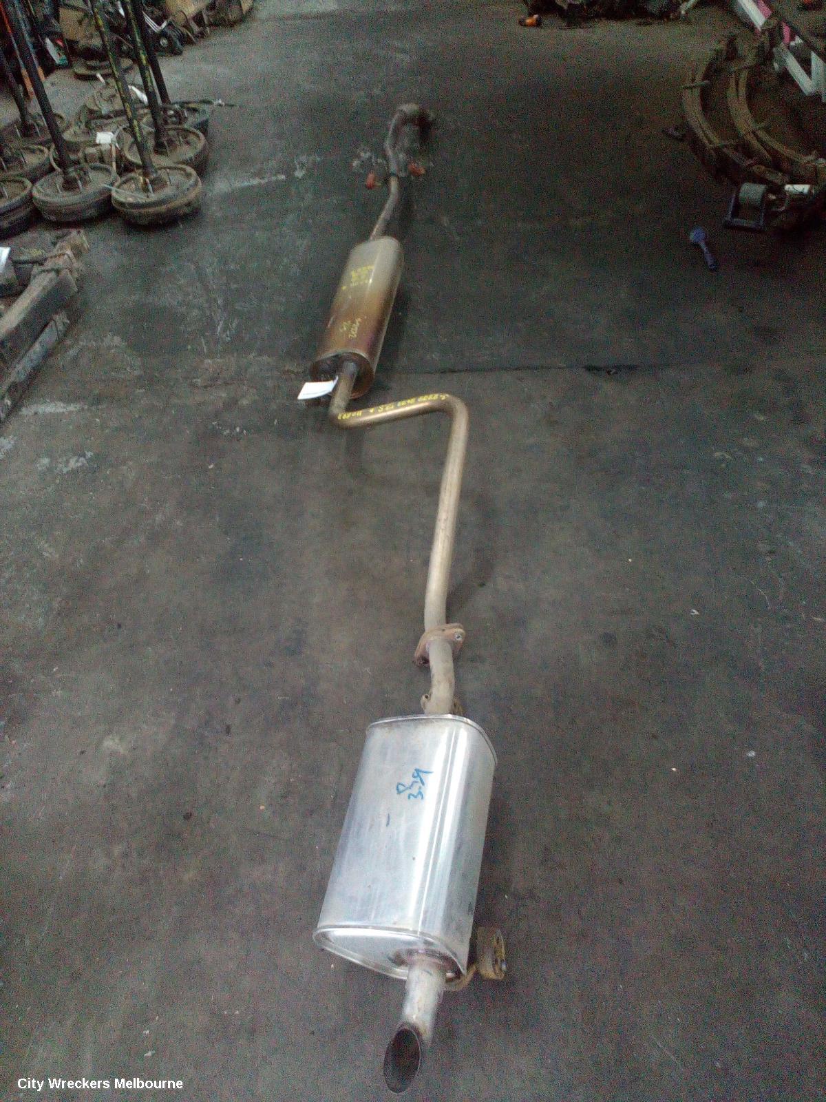 MG ZS EXHAUST SYSTEM, AZS1, 09/2017 - 06/2025