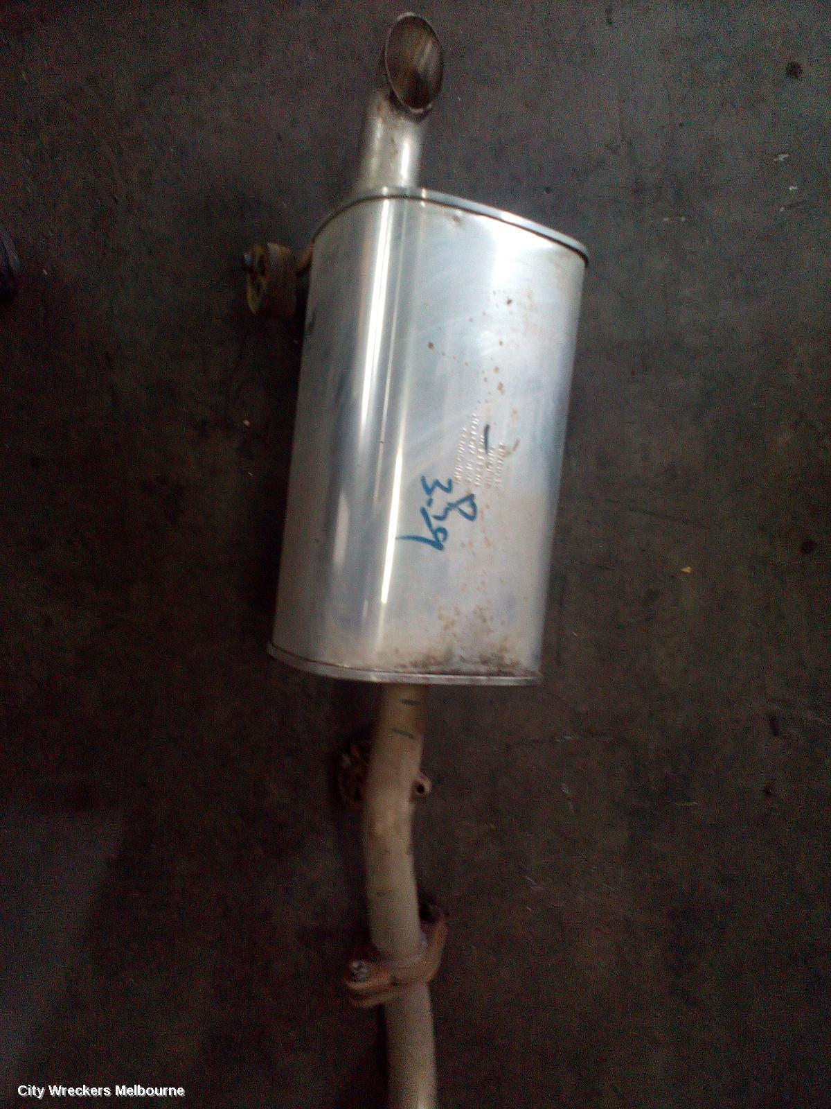 MG ZS EXHAUST SYSTEM, AZS1, 09/2017 - 06/2025