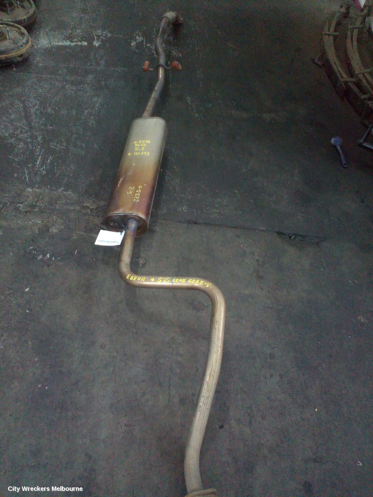 MG ZS EXHAUST SYSTEM, AZS1, 09/2017 - 06/2025