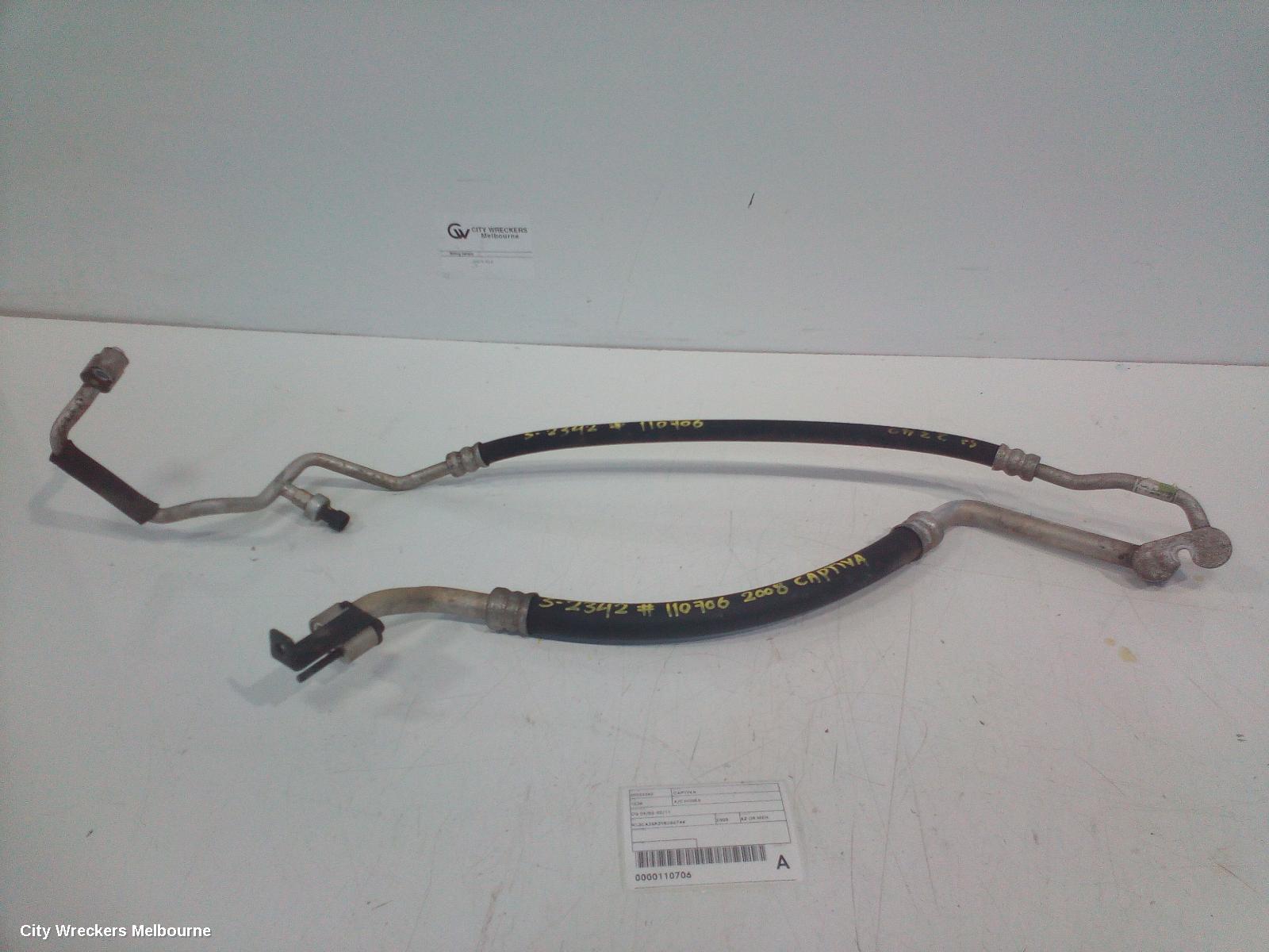 HOLDEN CAPTIVA A/C HOSES, CG 09/2006 - 02/2011