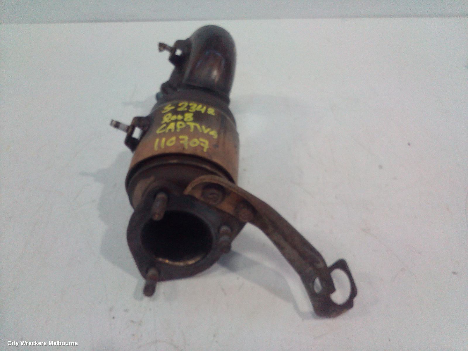 HOLDEN CAPTIVA CATALYTIC CONVERTER, DOWNPIPE-CAT TYPE, 2.0, DIESEL, CG, 03/2007 - 02/2011
