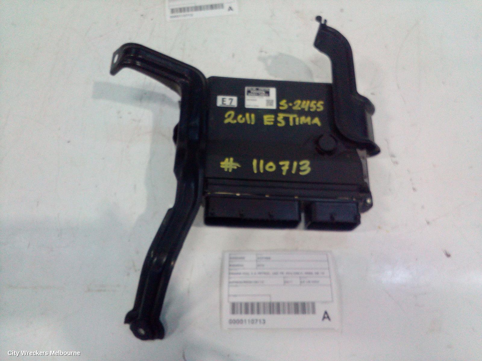 TOYOTA ESTIMA ECU, ENGINE ECU, 2.4, PETROL, 2AZ-FE, ECU ONLY, XR50, 05-19 (IMPORT)