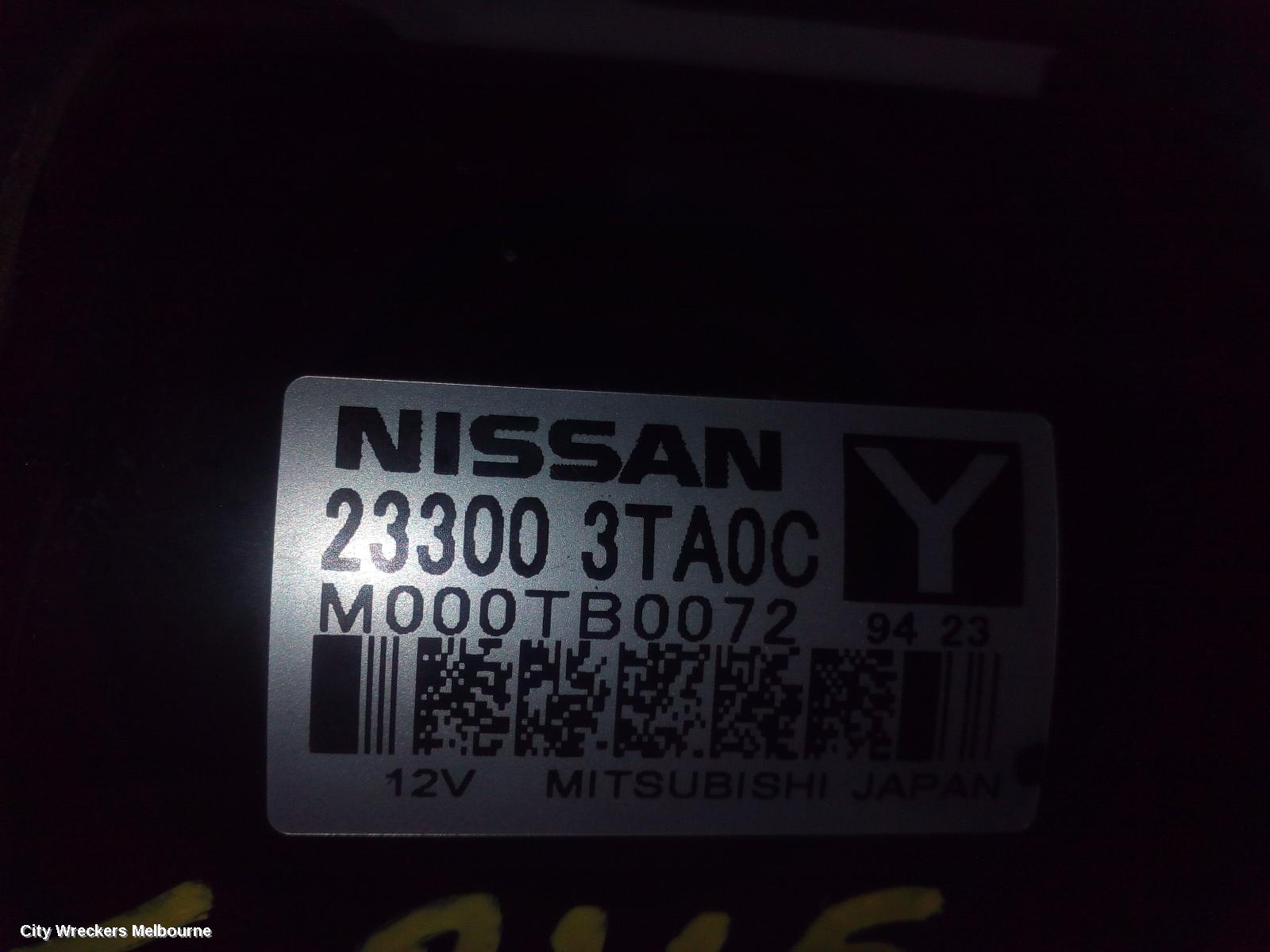 NISSAN XTRAIL STARTER, PETROL, 2.5, QR25DE, AUTO T/M, W/ LONG SNOUT TYPE, T32, 02/2014 - 07/2022