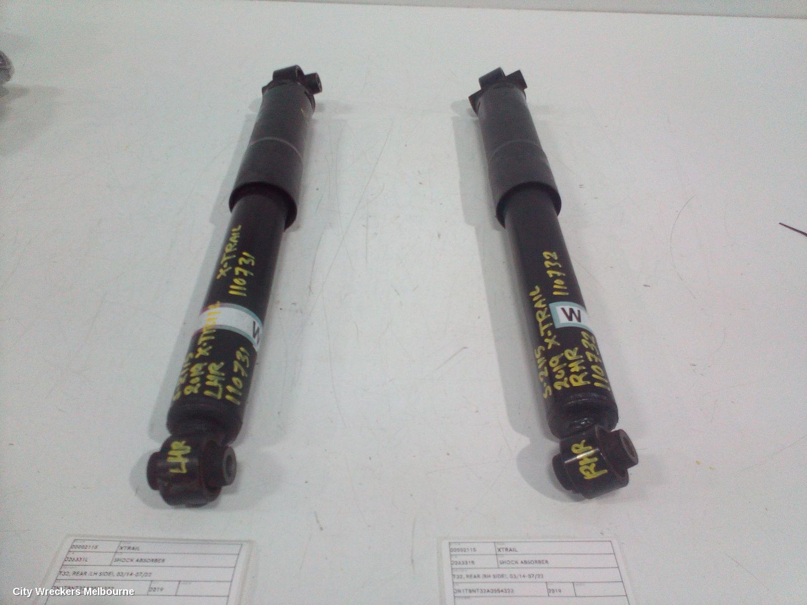 NISSAN XTRAIL SHOCK ABSORBER, T32, REAR (RH SIDE), 03/2014 - 07/2022