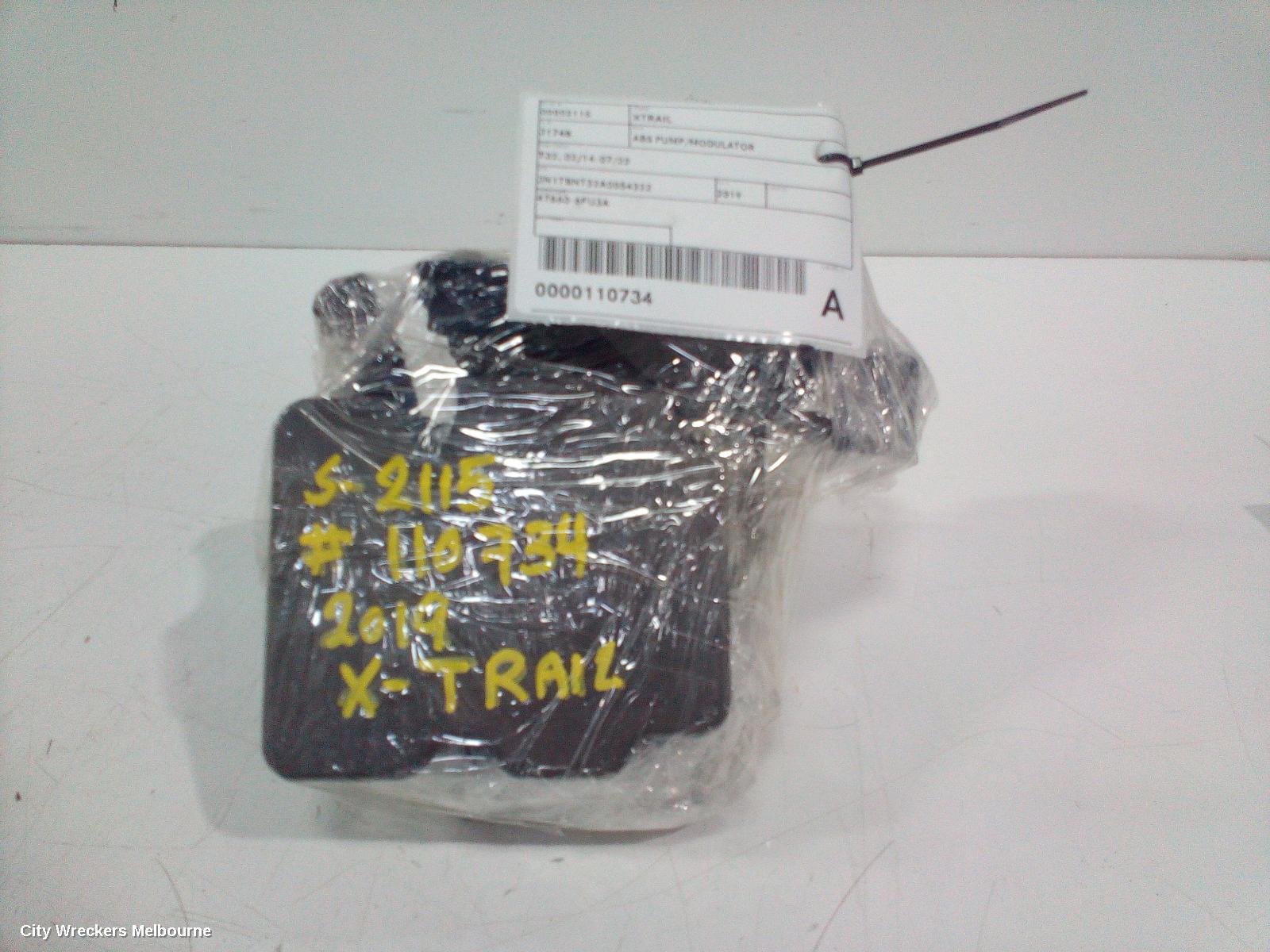 NISSAN XTRAIL ABS PUMP/MODULATOR, T32, 02/2014 - 07/2022