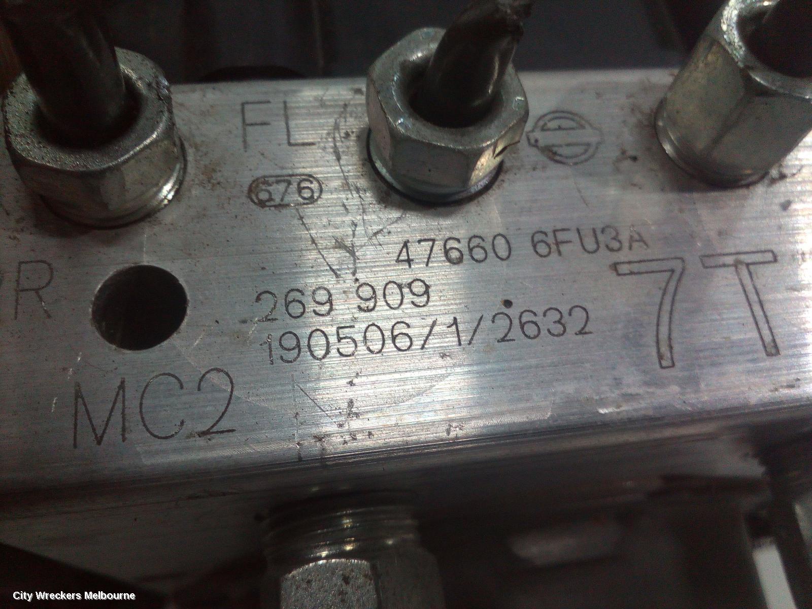NISSAN XTRAIL ABS PUMP/MODULATOR, T32, 02/2014 - 07/2022