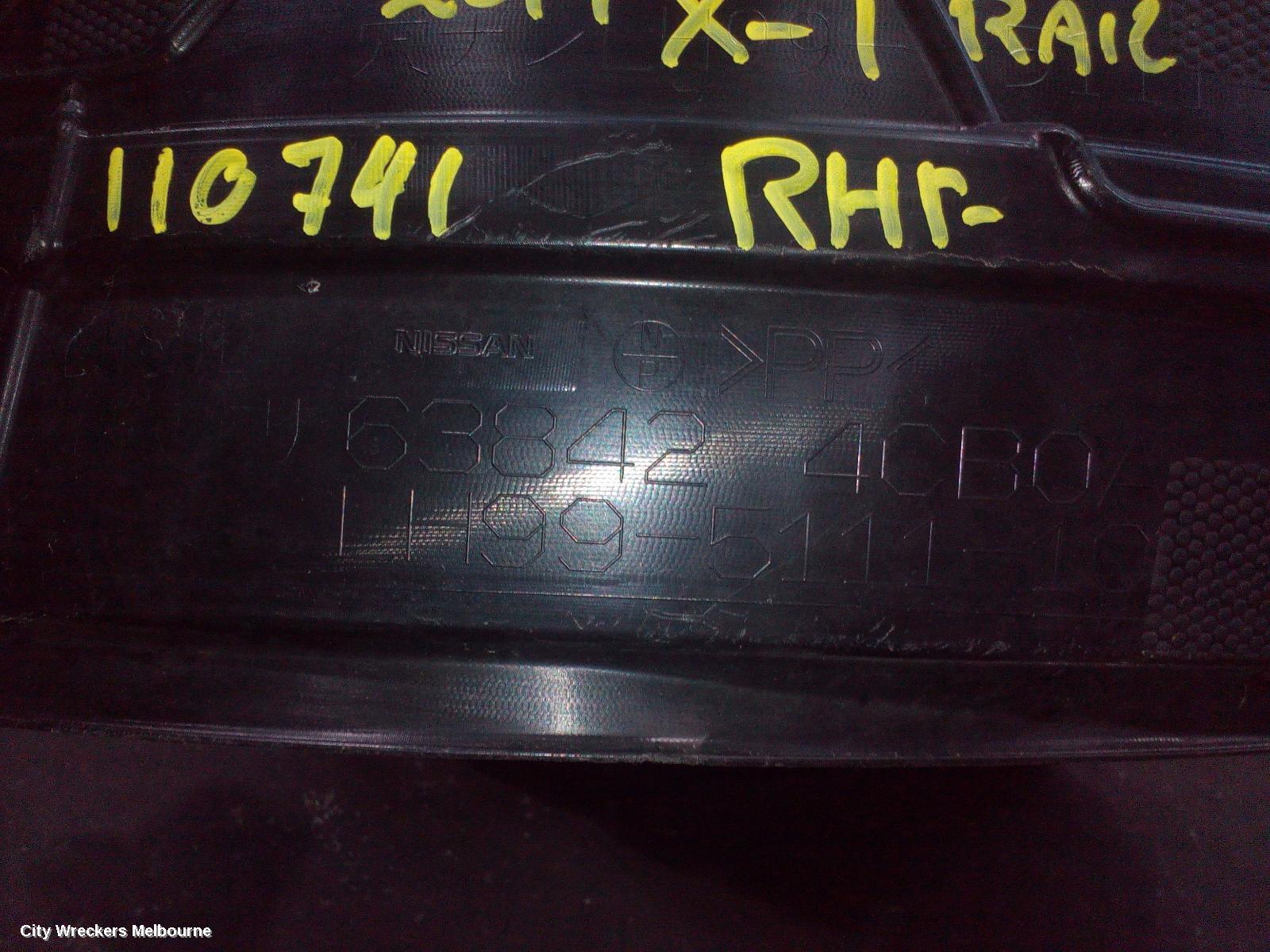 NISSAN XTRAIL RIGHT GUARD LINER, T32, 02/2014 - 07/2022