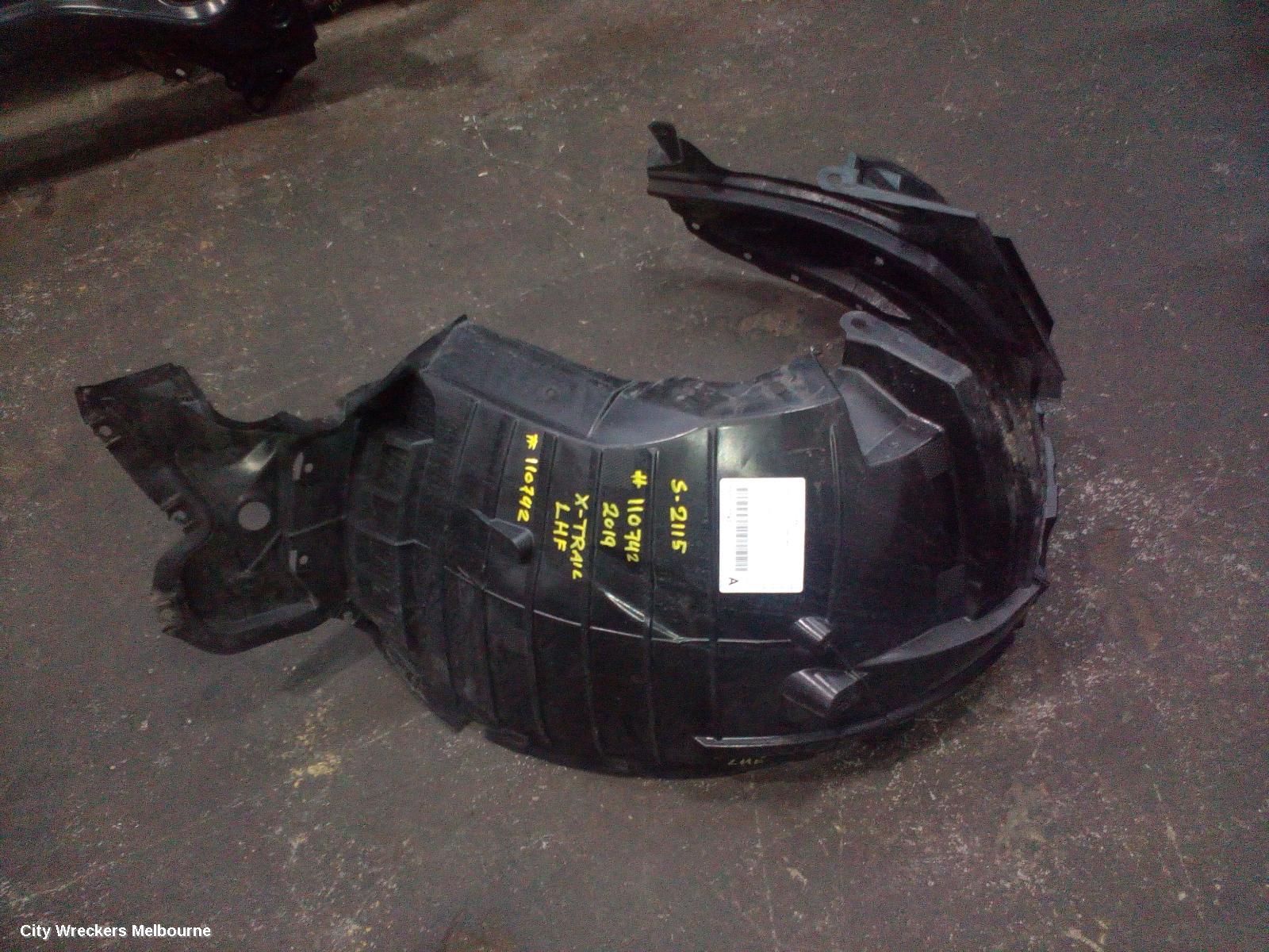 NISSAN XTRAIL LEFT GUARD LINER, FRONT, T32, 02/2017 - 07/2022