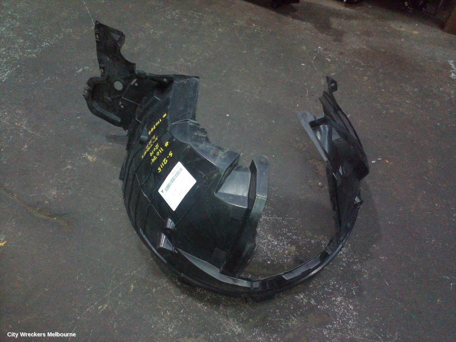 NISSAN XTRAIL LEFT GUARD LINER, FRONT, T32, 02/2017 - 07/2022
